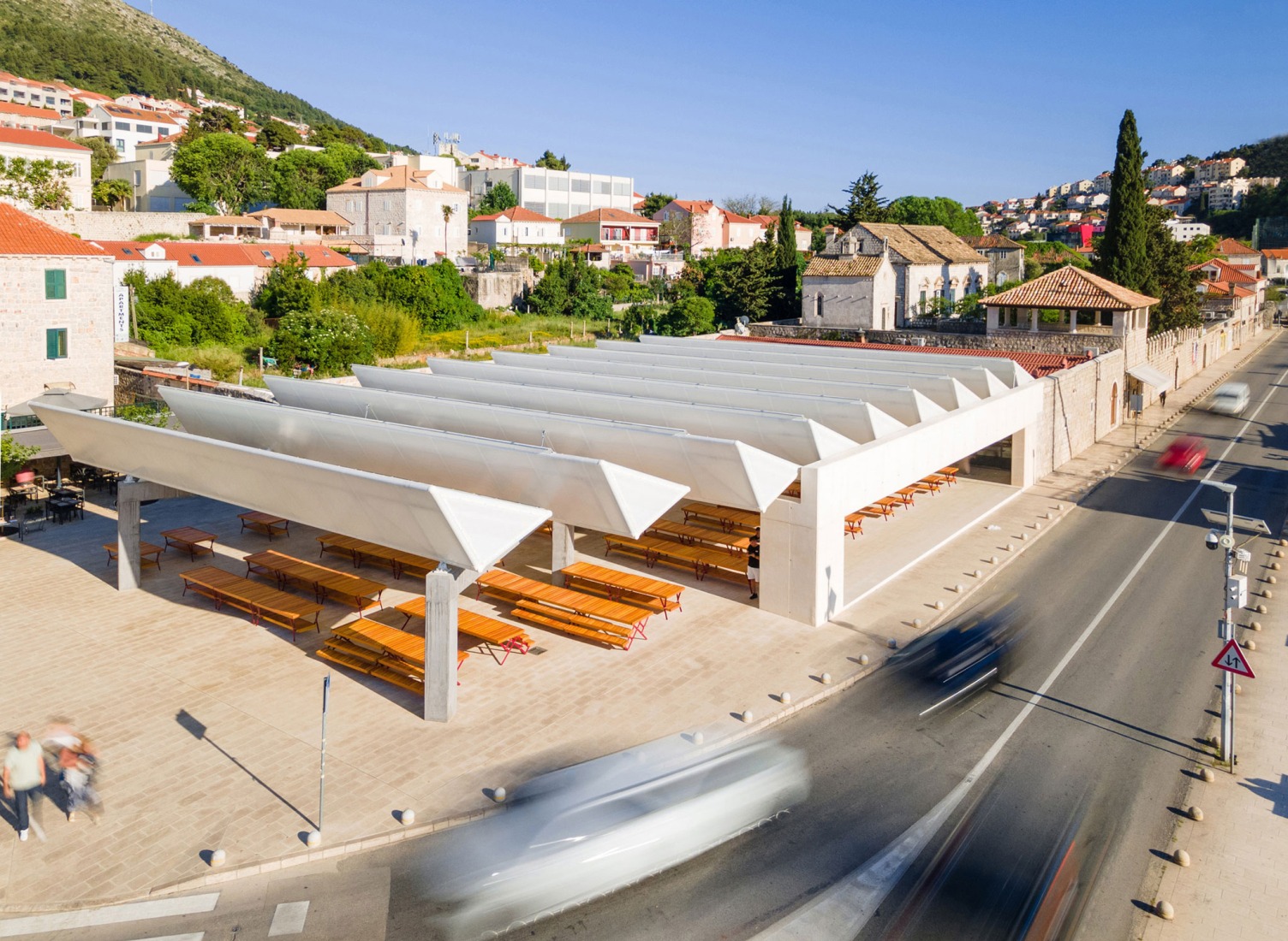 Mercado de Gruž por ARP / Peračić-Veljačić. Fotografía por Dragan Novaković / Pixel.