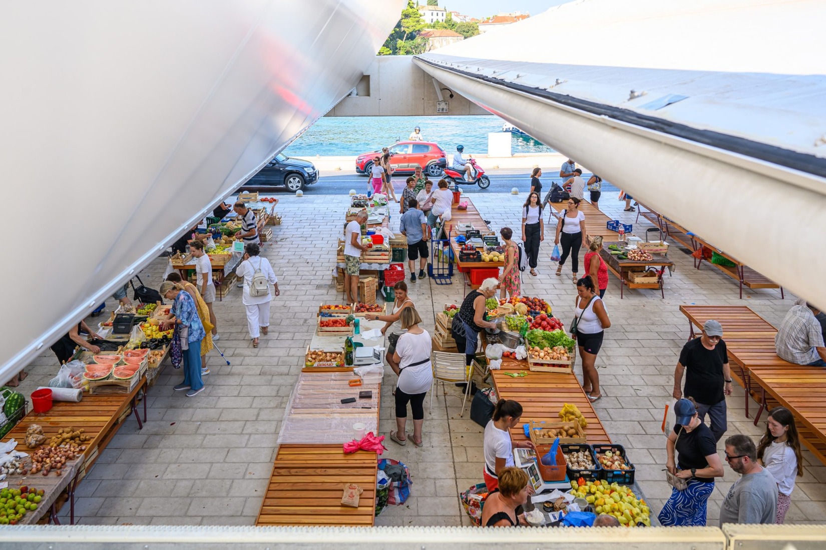 Mercado de Gruž por ARP / Peračić-Veljačić. Fotografía por Tonći Plazibat / Cropix.