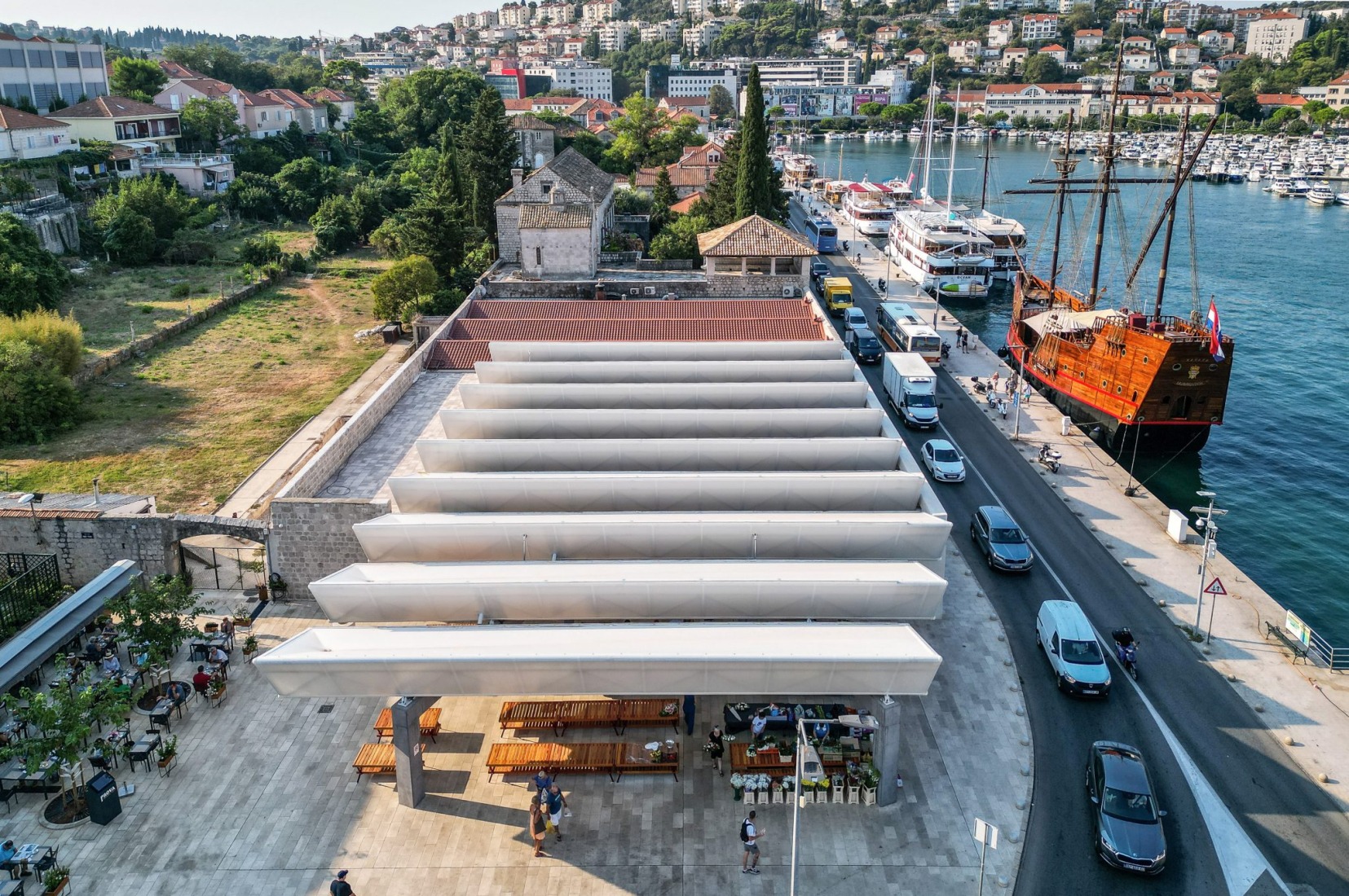 Mercado de Gruž por ARP / Peračić-Veljačić. Fotografía por Tonći Plazibat / Cropix.