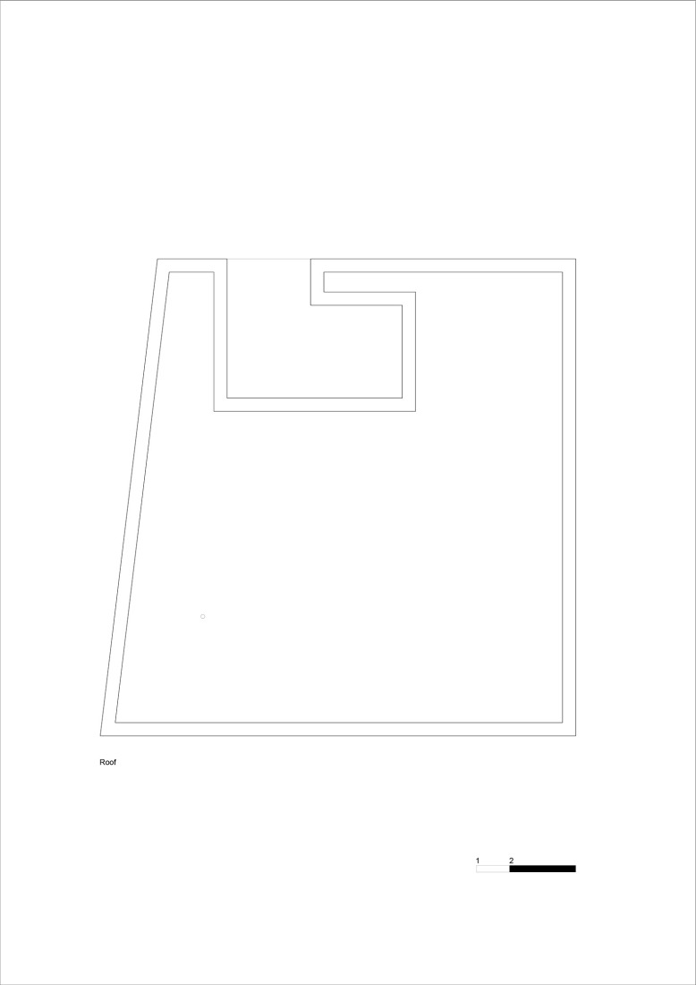 Roofplan. Casa da Rocha Quebrada by SO Arquitetura & Design. 