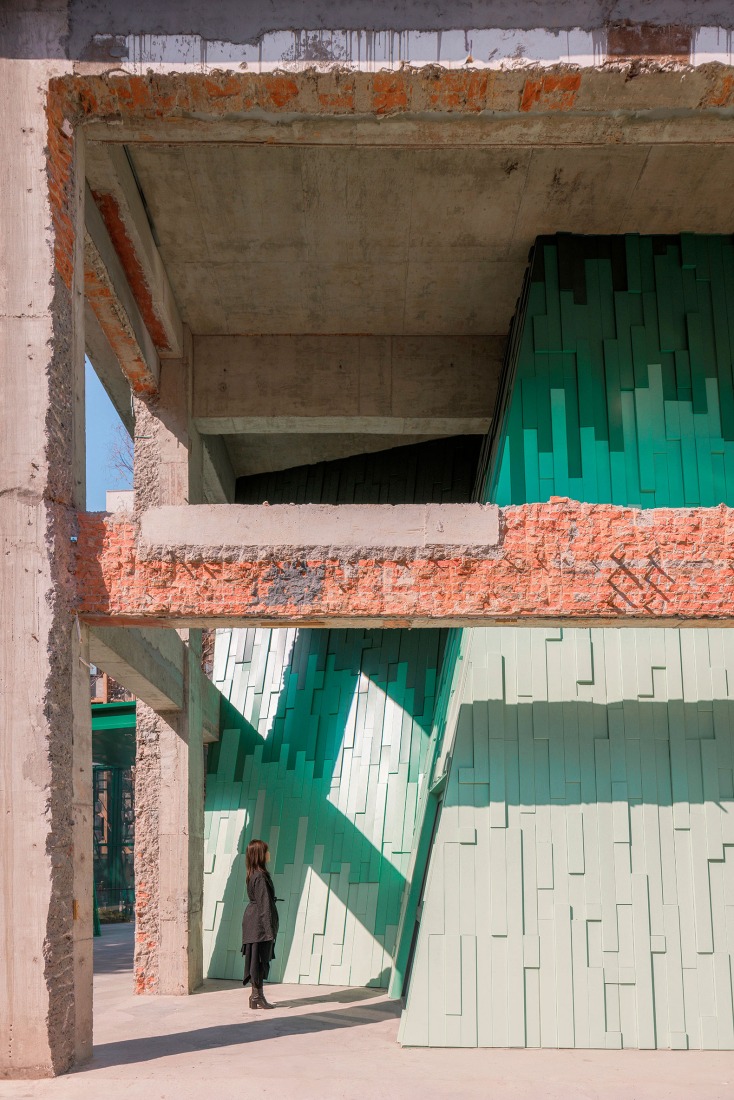 "Verdant Ridges" Theater by Wutopia Lab. Photograph by Guowei Liu.