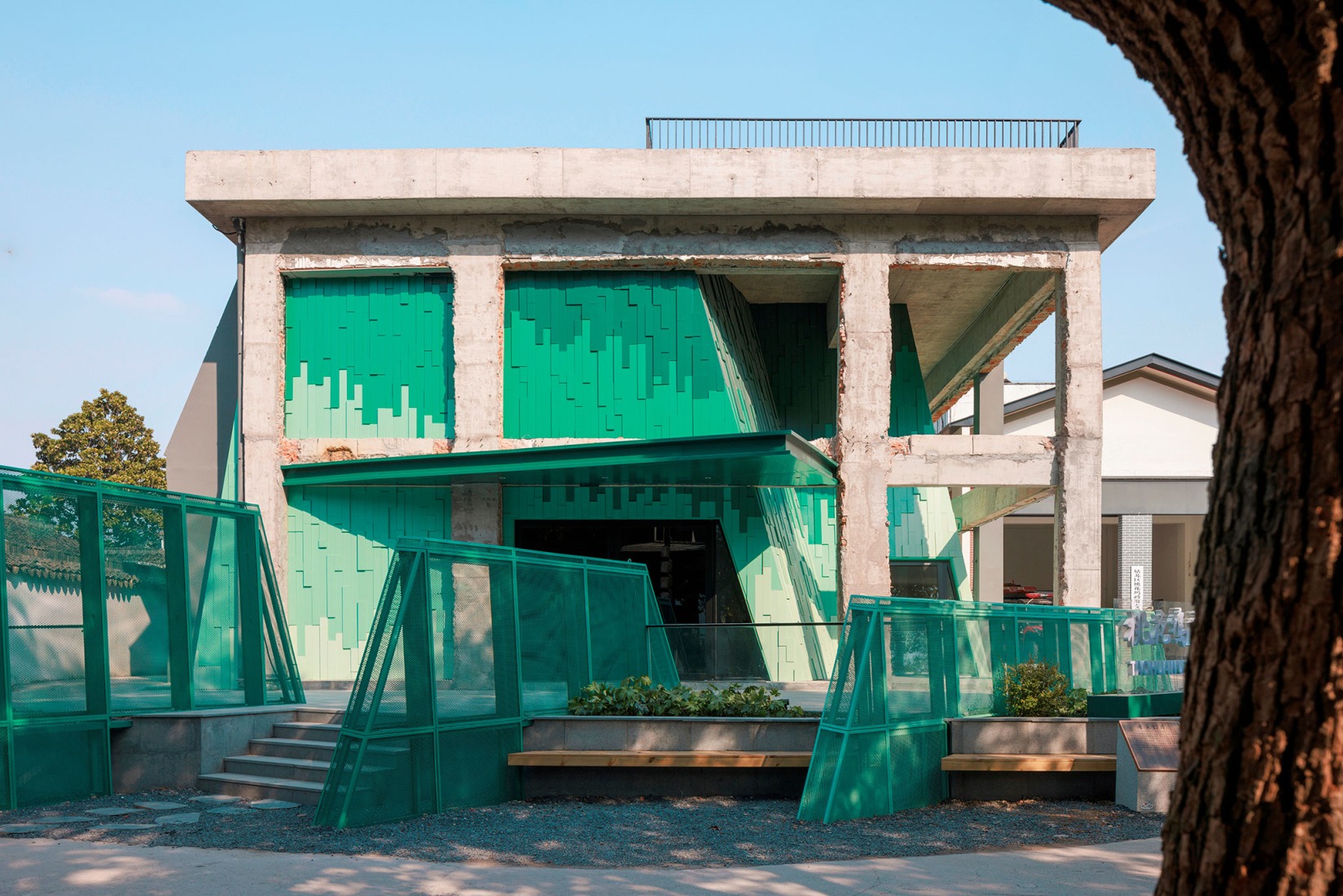 "Verdant Ridges" Theater by Wutopia Lab. Photograph by Guowei Liu.