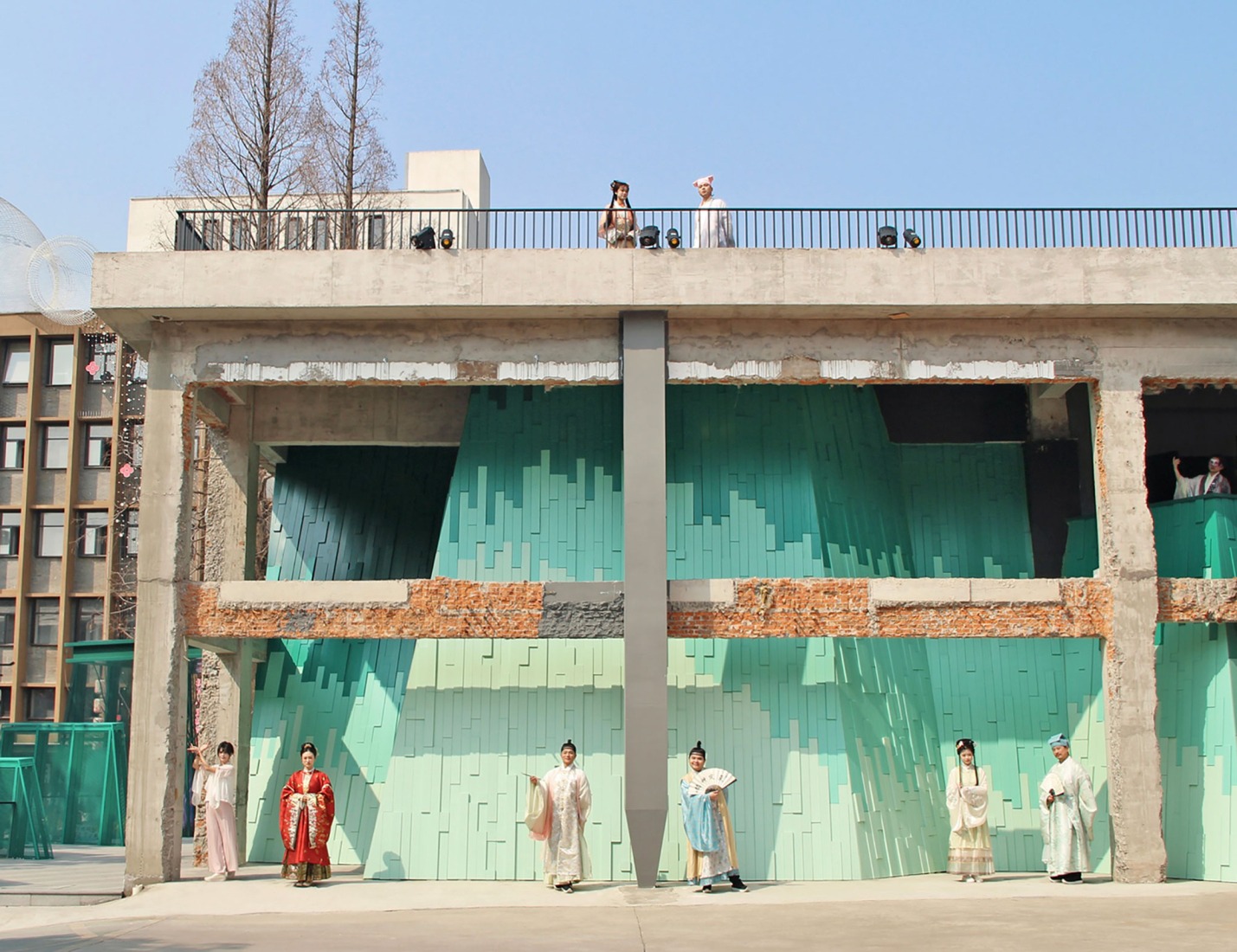 "Verdant Ridges" Theater by Wutopia Lab. Photograph by Guowei Liu.
