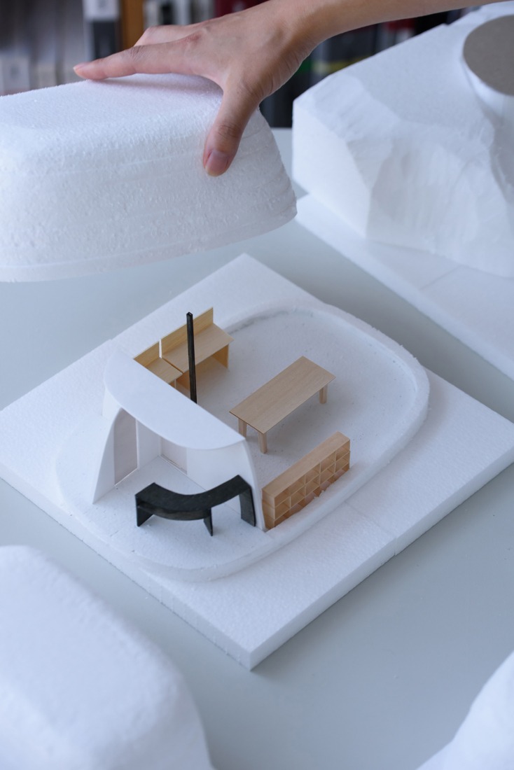 Architectural Model. Haniyasu House by AATISMO.