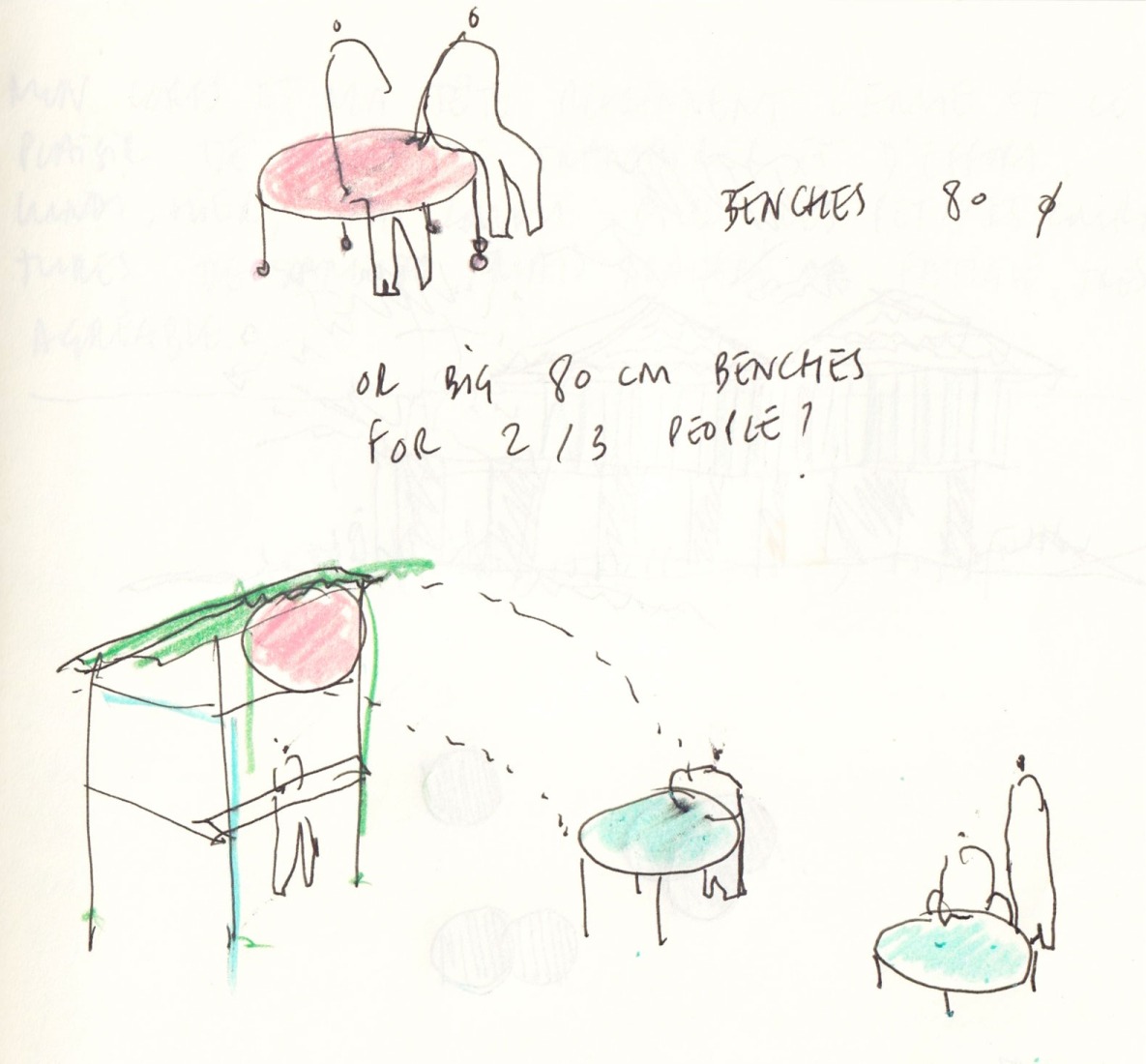 Sketch. "Flora Alpina" by BUREAU.