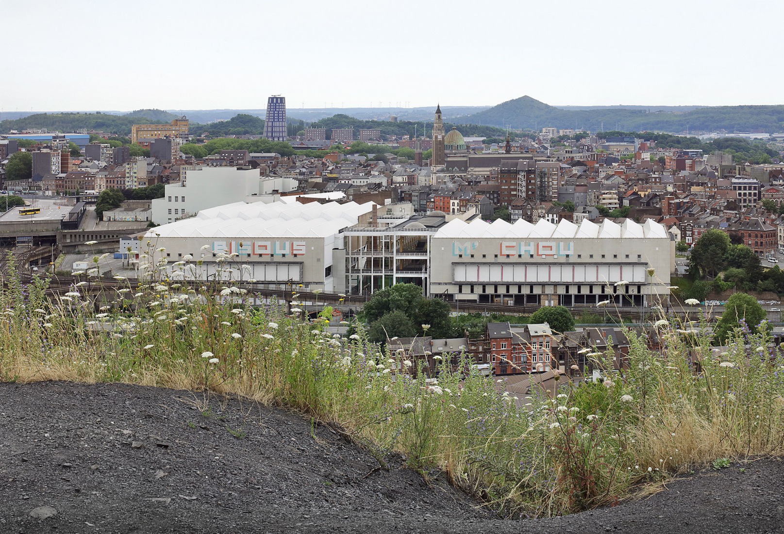 Charleroi Palais des Expositions by architecten jan de vylder inge vinck and AgwA. Photograph by Filip Dujardin.