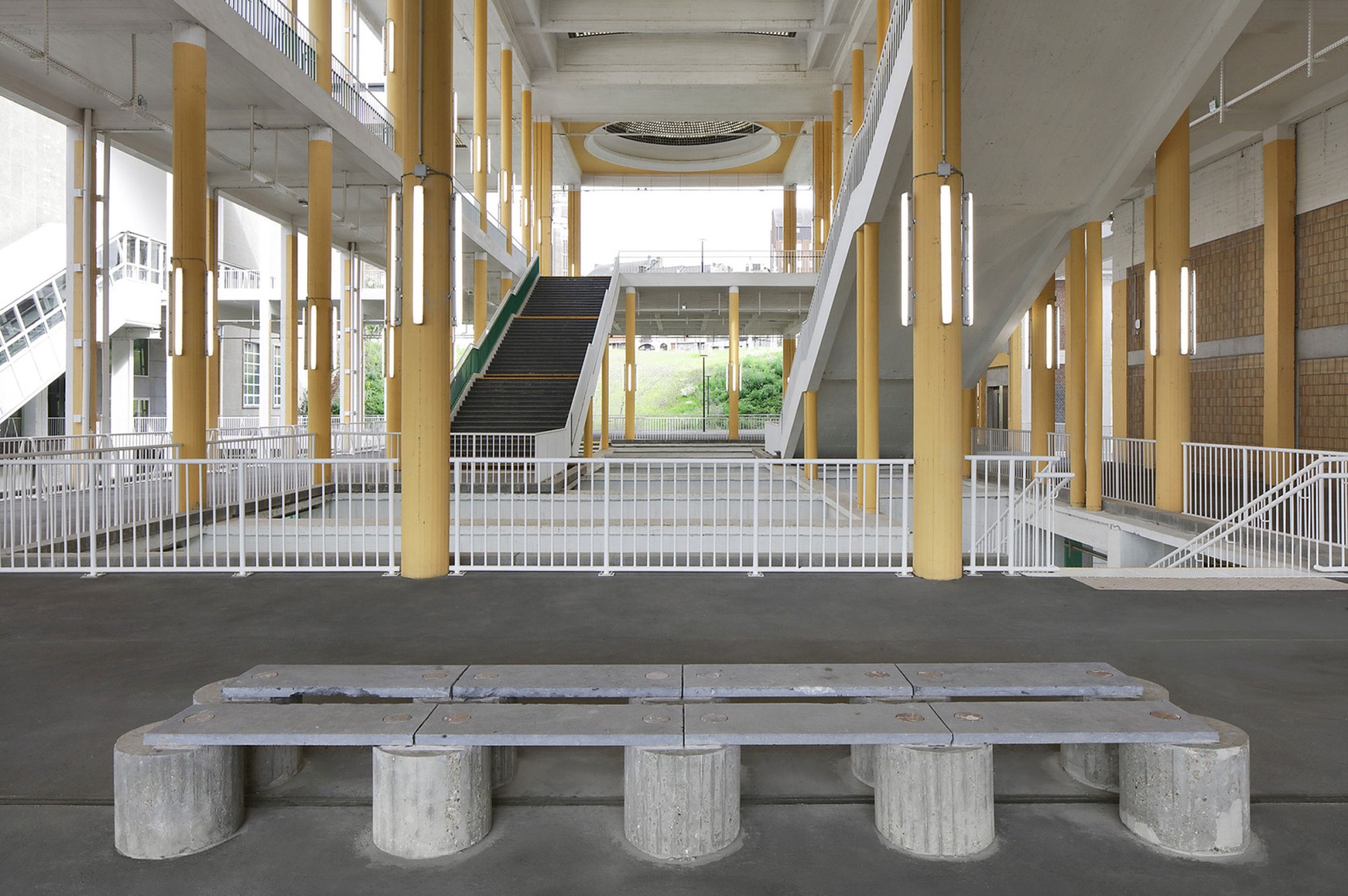 Charleroi Palais des Expositions by architecten jan de vylder inge vinck and AgwA. Photograph by Filip Dujardin.