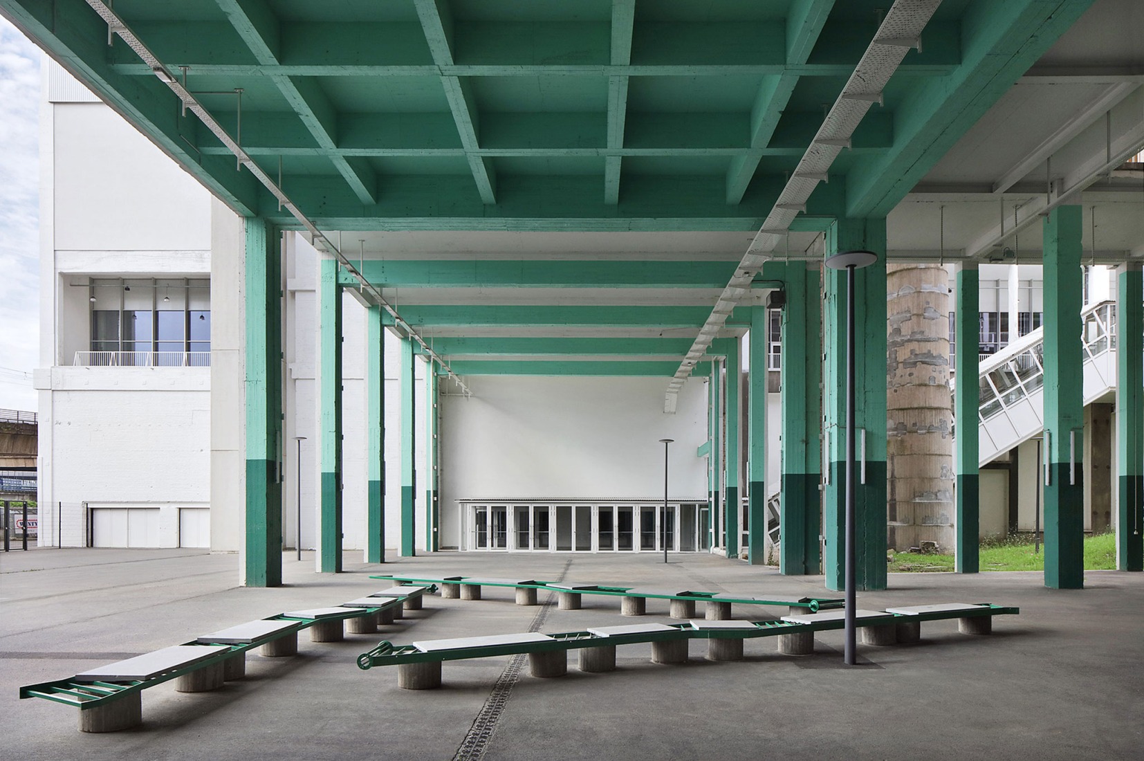 Charleroi Palais des Expositions by architecten jan de vylder inge vinck and AgwA. Photograph by Filip Dujardin.