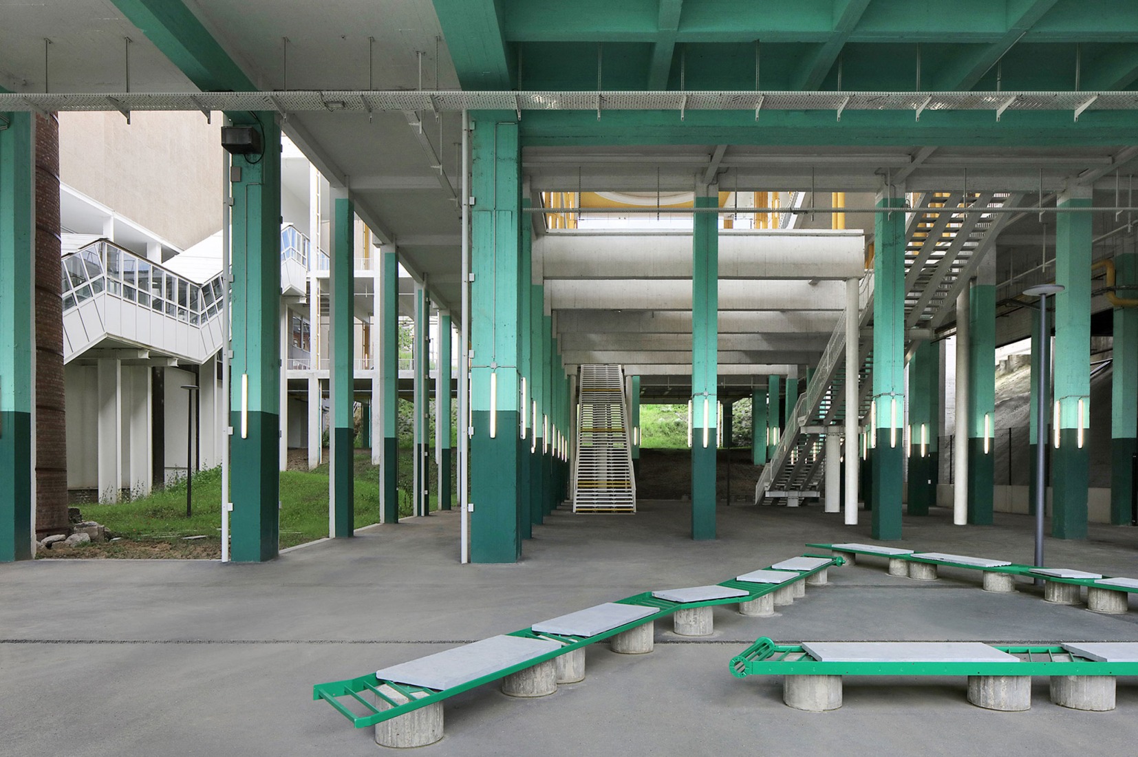 Charleroi Palais des Expositions by architecten jan de vylder inge vinck and AgwA. Photograph by Filip Dujardin.