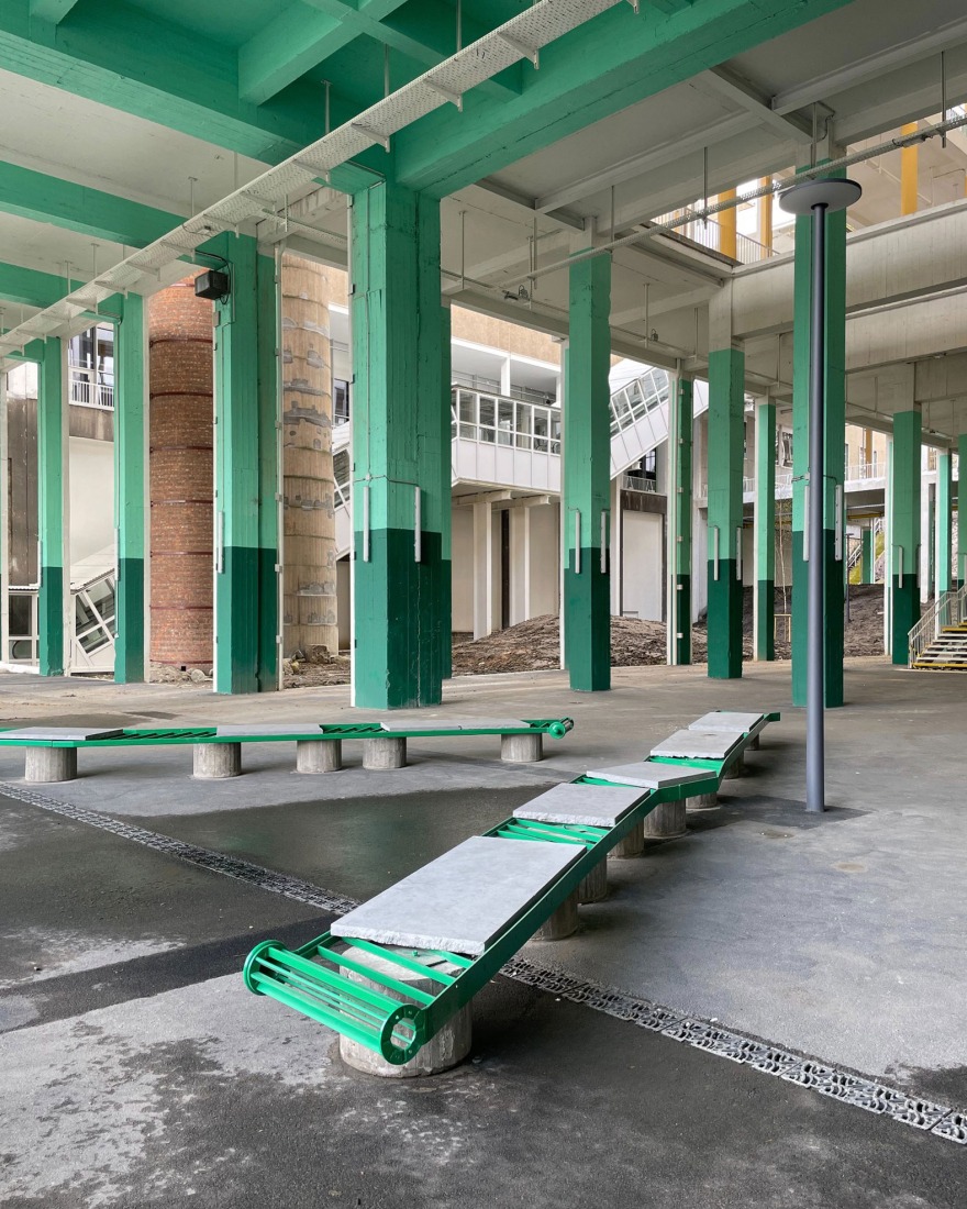 Charleroi Palais des Expositions by architecten jan de vylder inge vinck and AgwA. Photograph by Arnaud Tandt.