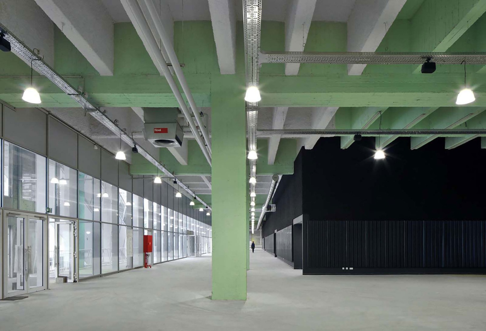 Charleroi Palais des Expositions by architecten jan de vylder inge vinck and AgwA. Photograph by Filip Dujardin.