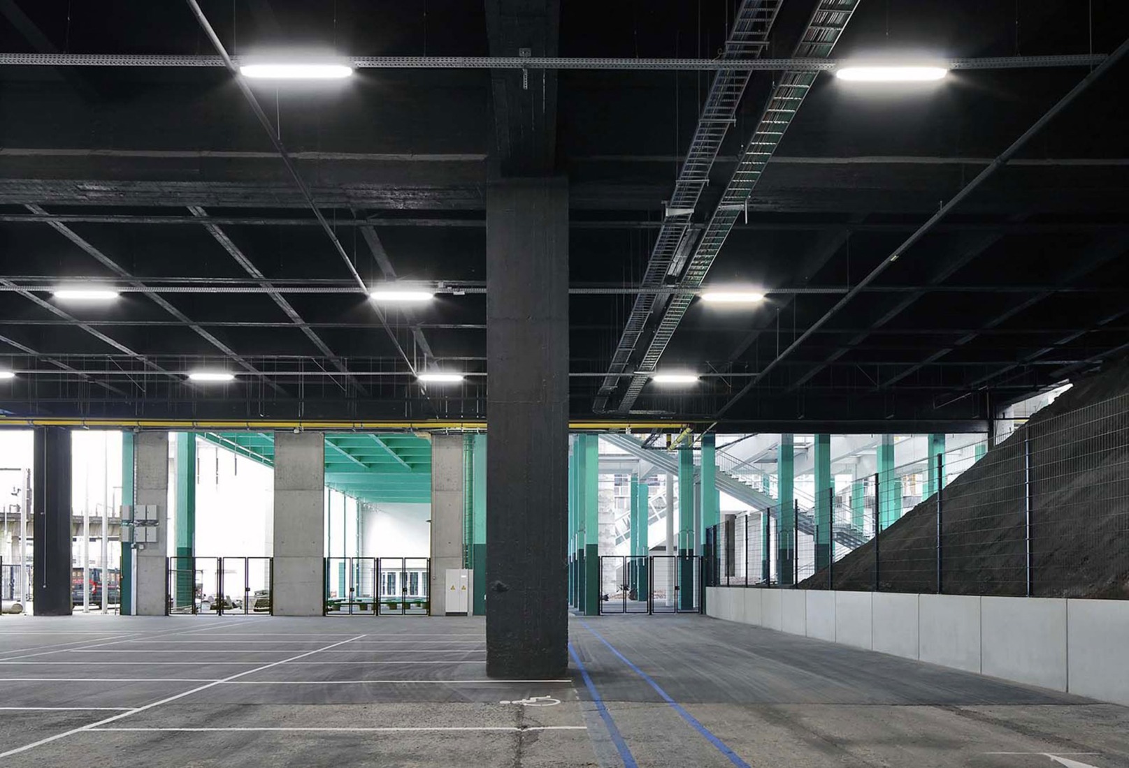 Charleroi Palais des Expositions by architecten jan de vylder inge vinck and AgwA. Photograph by Filip Dujardin.