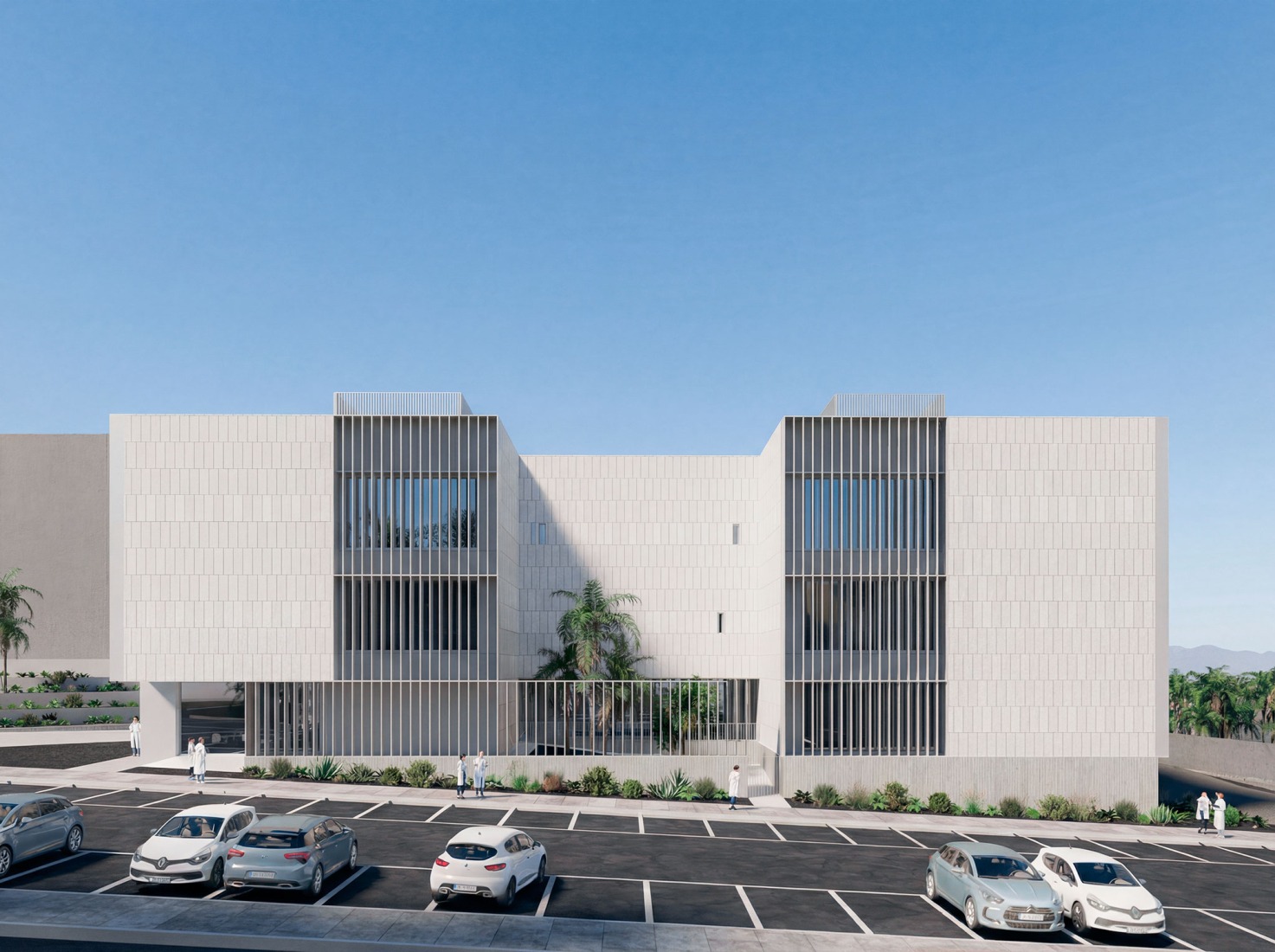 Visualización. Edificio de Laboratorios e Investigación Avanzada por ORBAICETA ALDABA y COR.