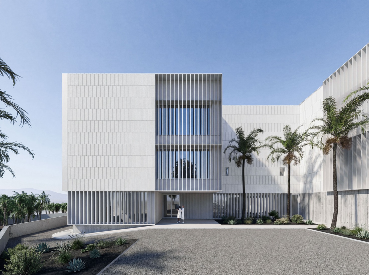 Visualización. Edificio de Laboratorios e Investigación Avanzada por ORBAICETA ALDABA y COR.