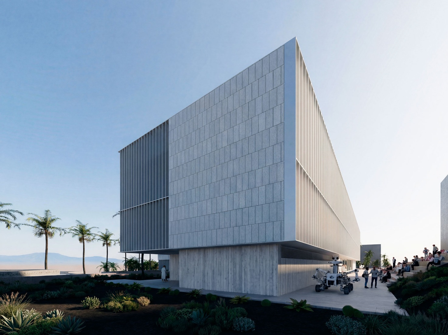 Visualización. Edificio de Laboratorios e Investigación Avanzada por ORBAICETA ALDABA y COR.