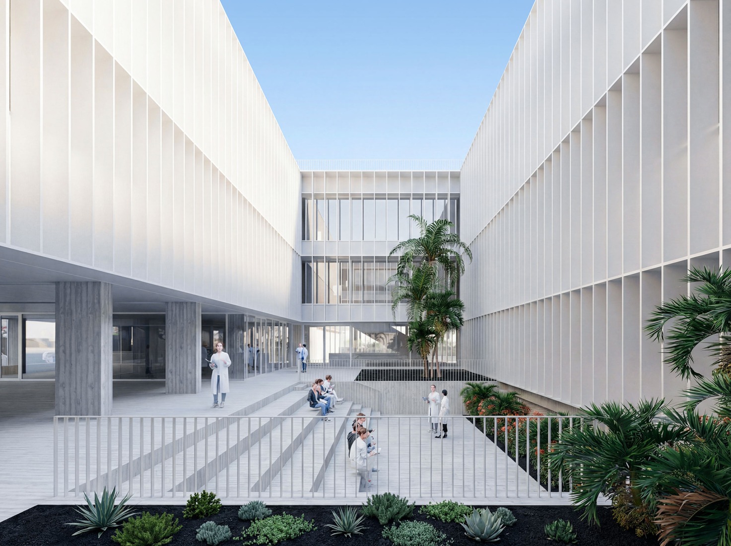 Visualización. Edificio de Laboratorios e Investigación Avanzada por ORBAICETA ALDABA y COR.