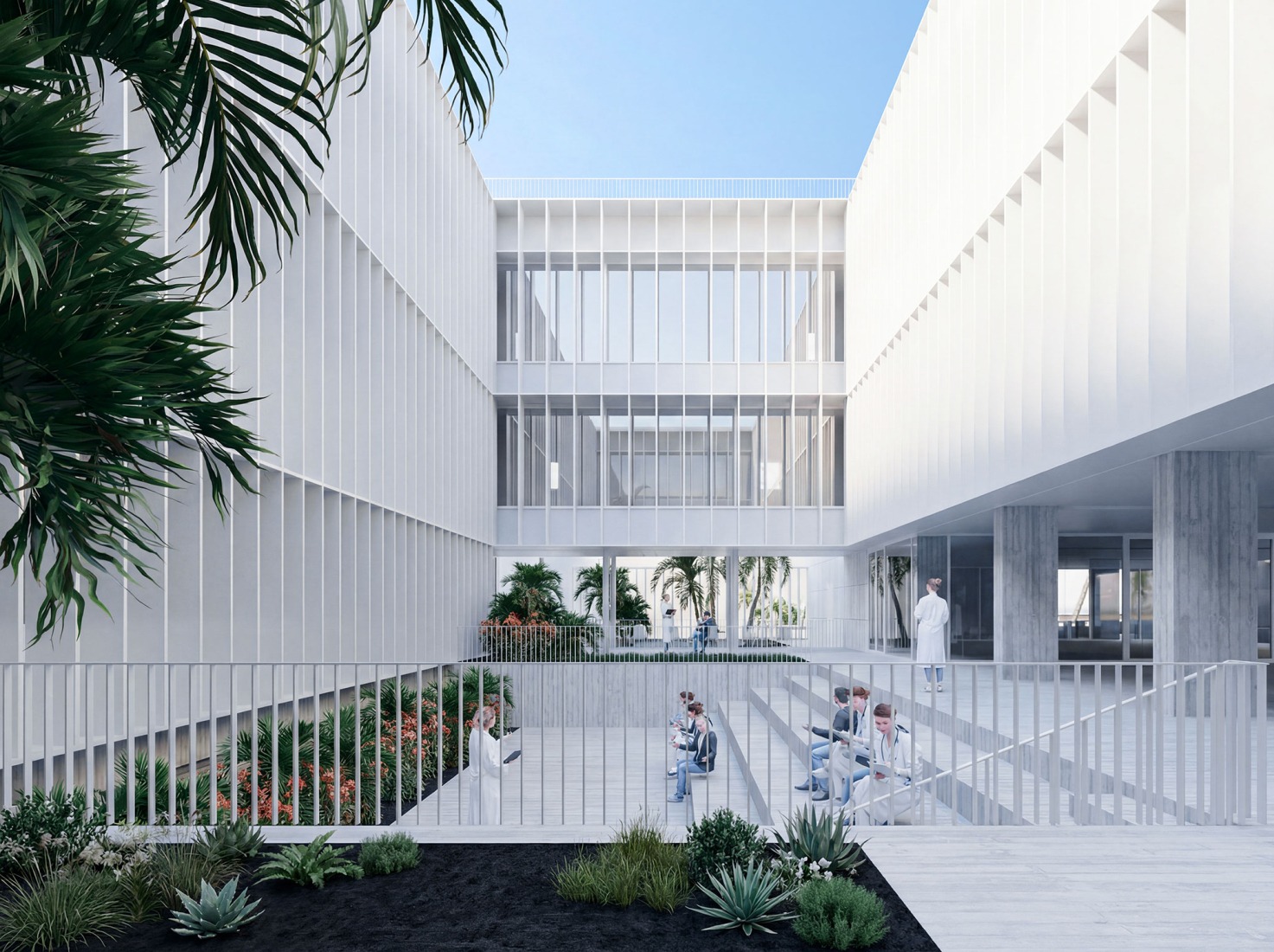 Visualización. Edificio de Laboratorios e Investigación Avanzada por ORBAICETA ALDABA y COR.