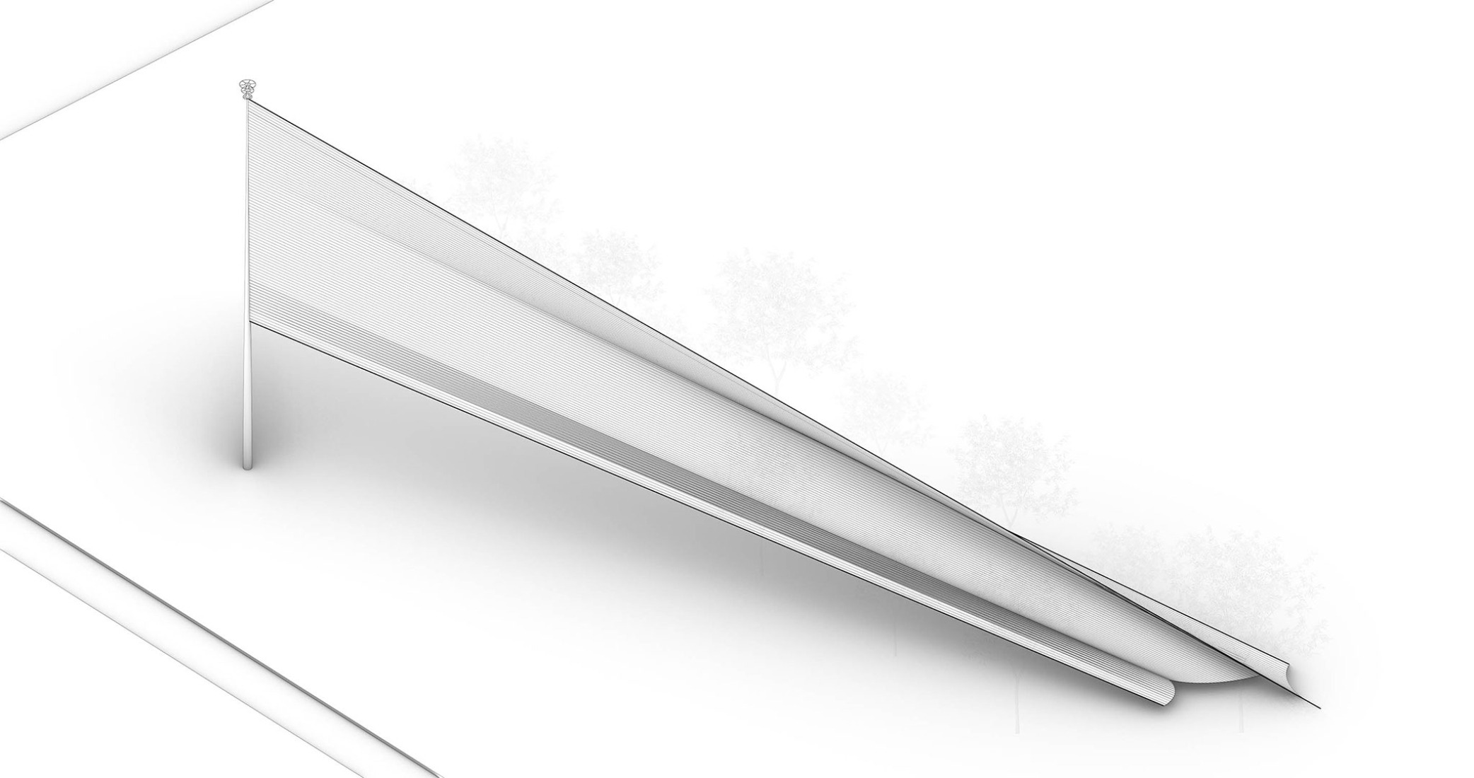 Isométrica. «High Line Bangkok» por HAS design and research. 