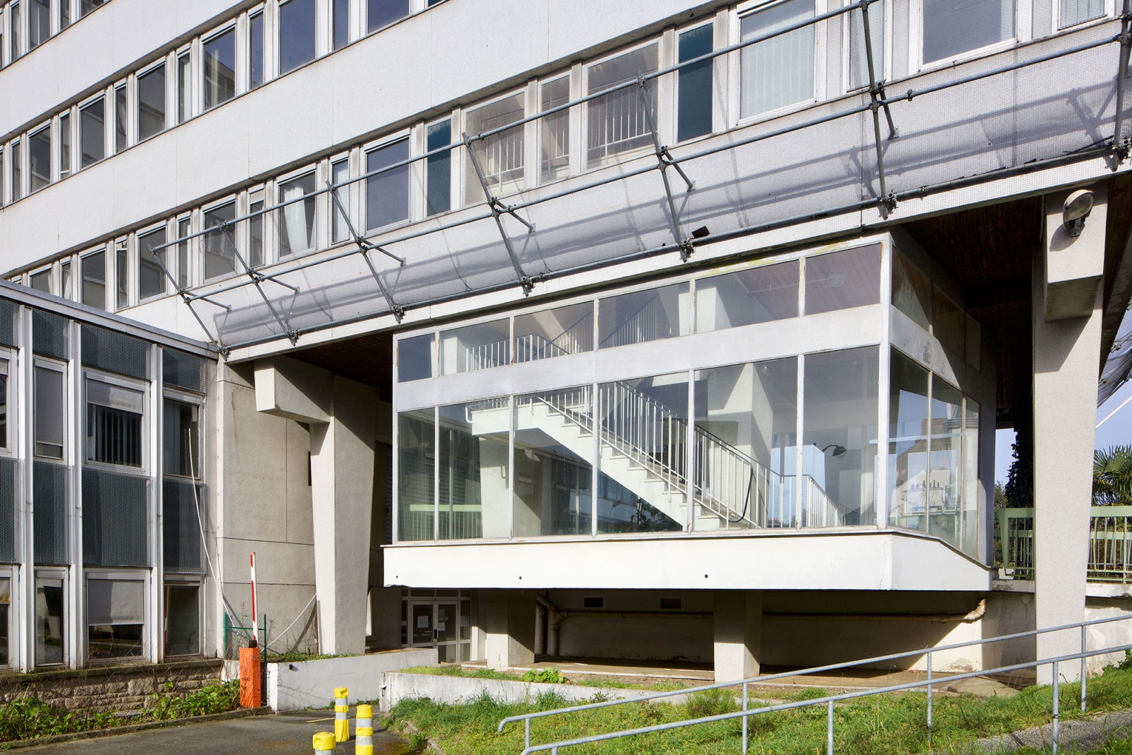 State prior to the Transformation of the "Cité Administrative" by Lacaton & Vassal and Emmanuelle Delage. Photograph by Philippe Ruault.