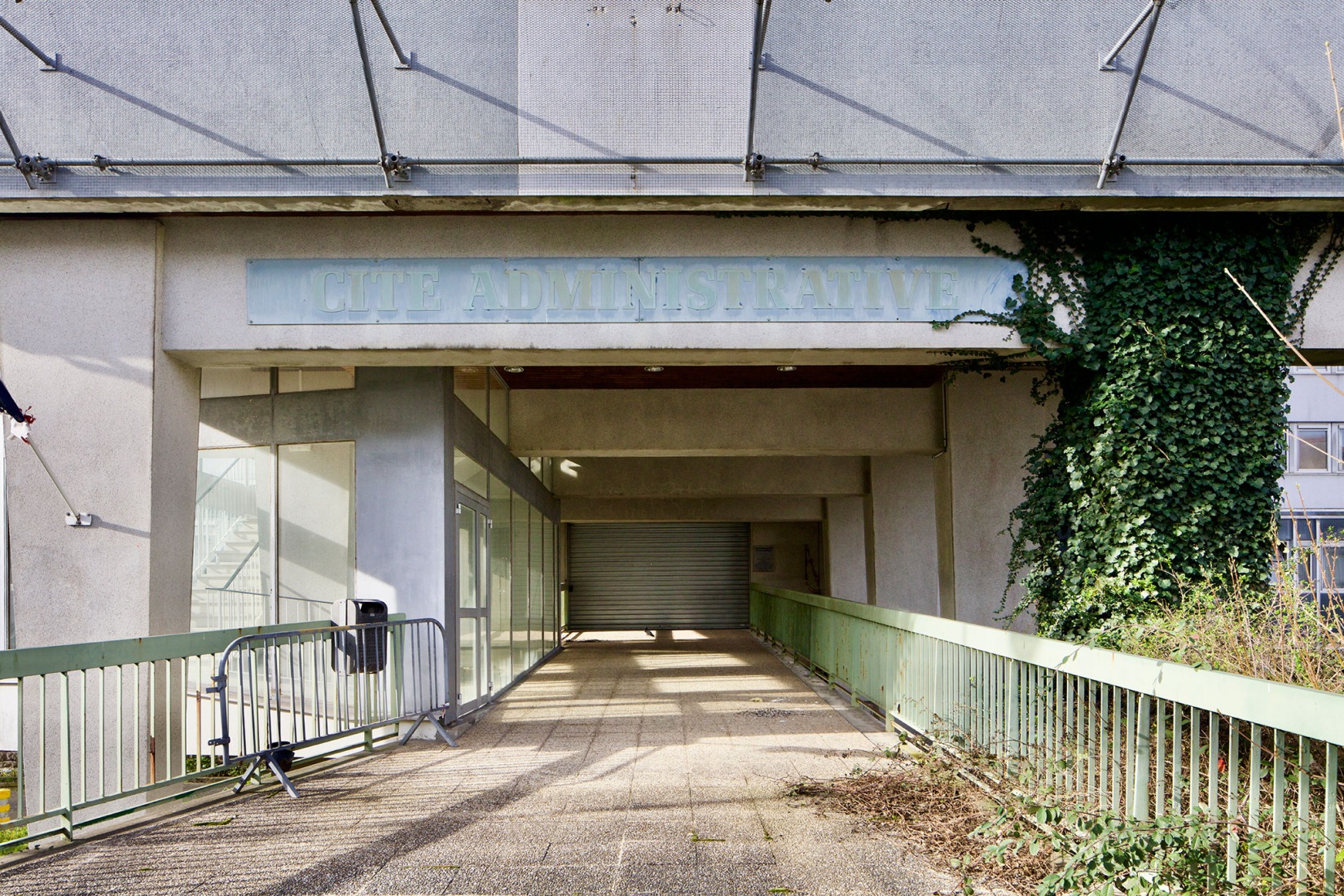 State prior to the Transformation of the "Cité Administrative" by Lacaton & Vassal and Emmanuelle Delage. Photograph by Philippe Ruault.