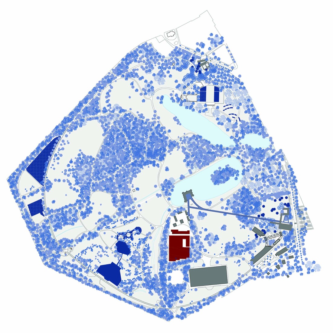 Site plan. "Green Ark" by NU architectuuratelier + archipelago architects.