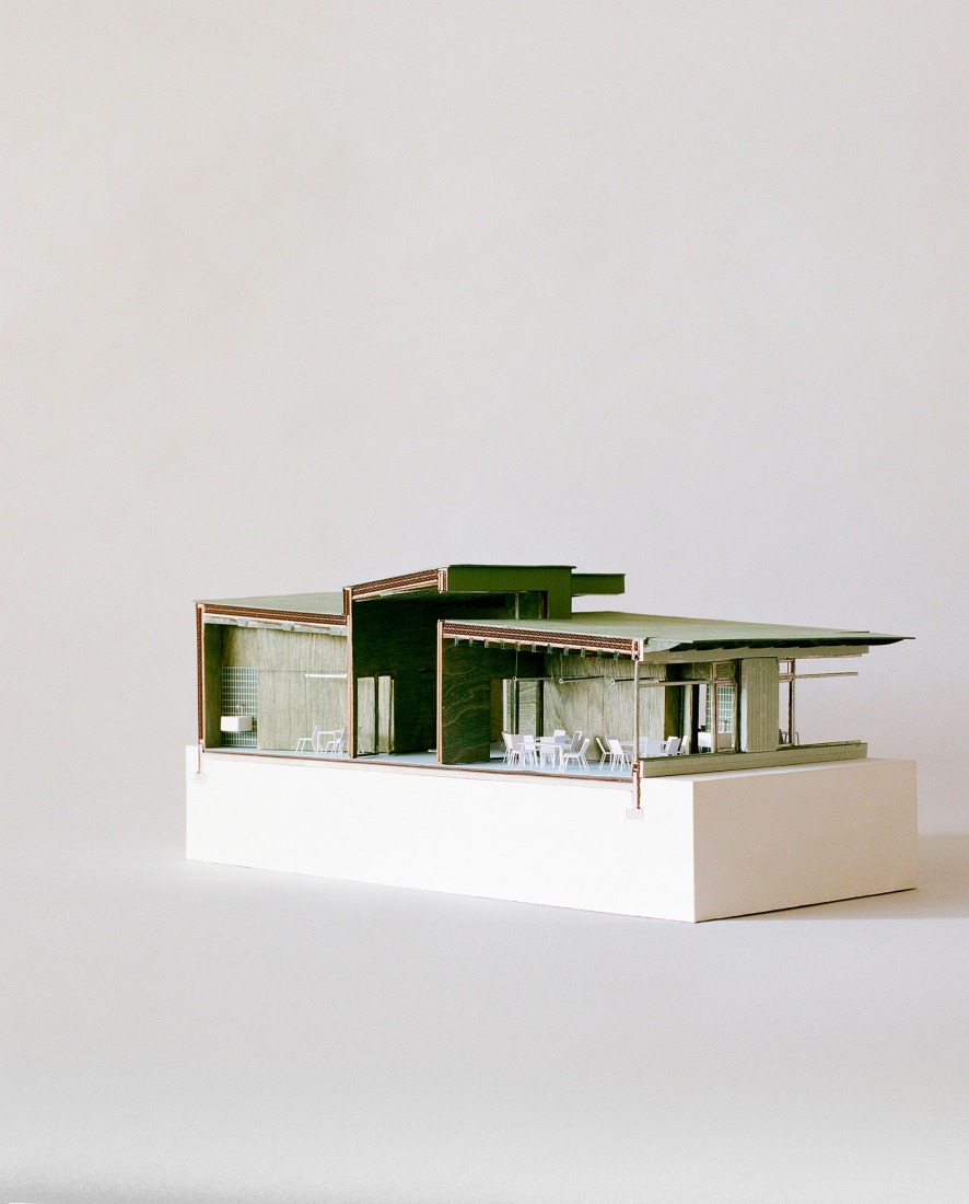 Model. Nanteuil Primary School by Boman.