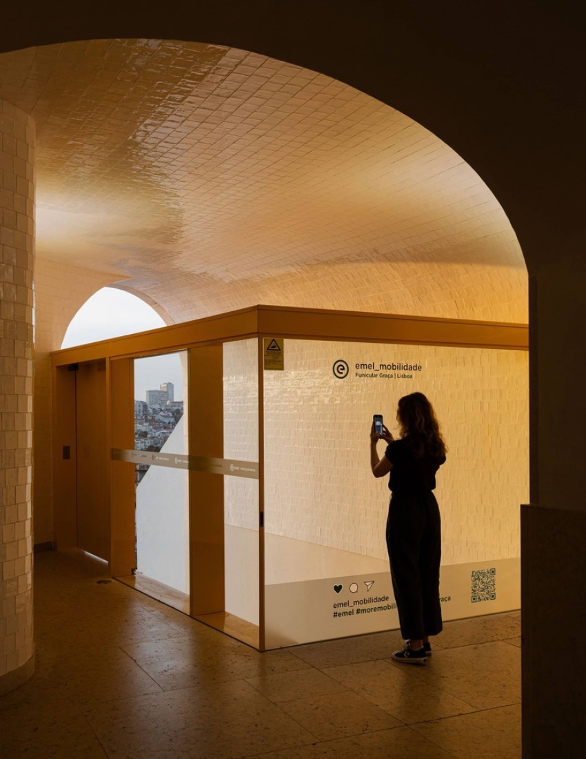 Graça Funicular por Atelier Bugio. Fotografía por Alexander Bogorodskiy.