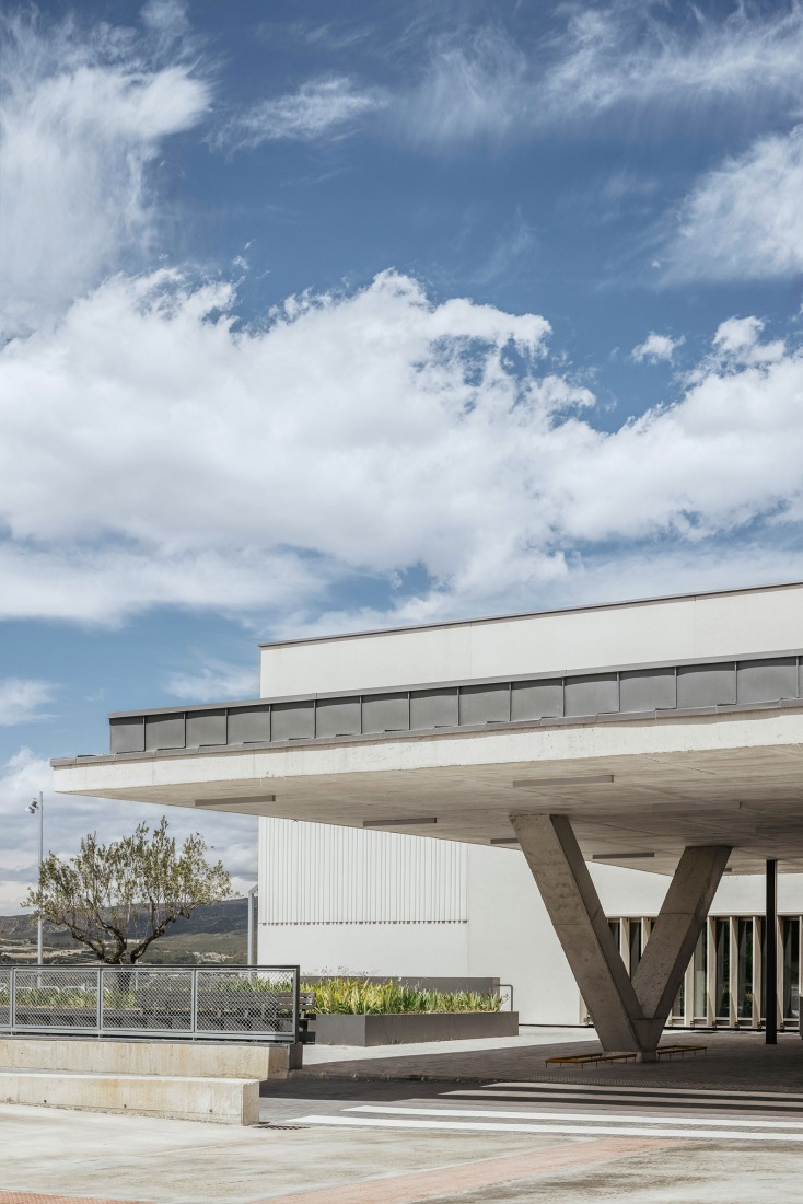 Ontinyent Hospital by Contell-Martínez and Manuel Vega. Photograph by Alejandro Gómez Vives.