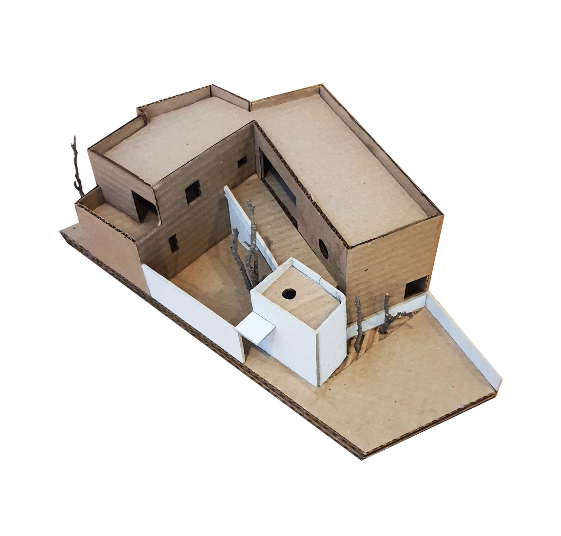 Model. "Casa Gálvez" by Estudio Villagálvez.