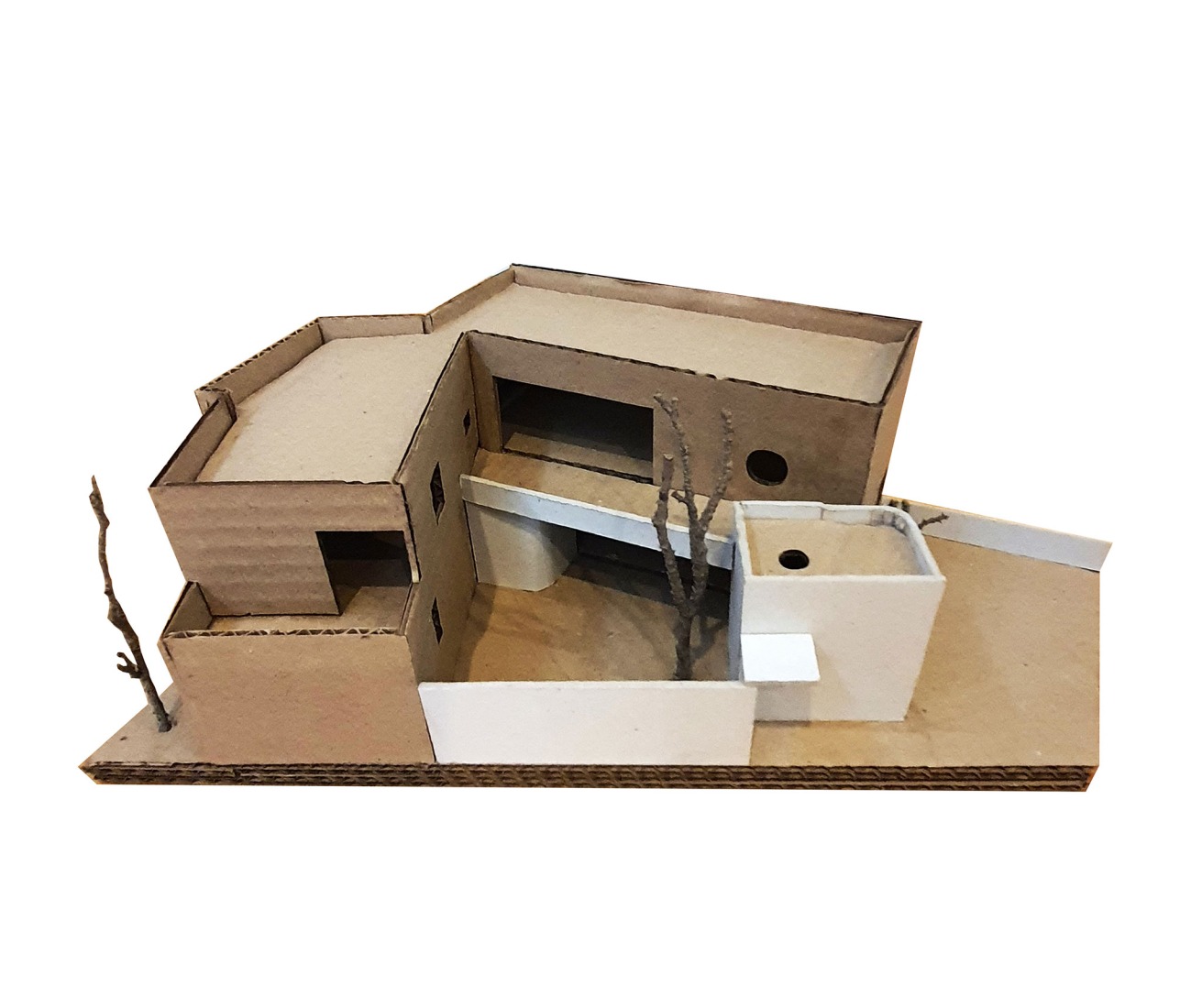 Model. "Casa Gálvez" by Estudio Villagálvez.