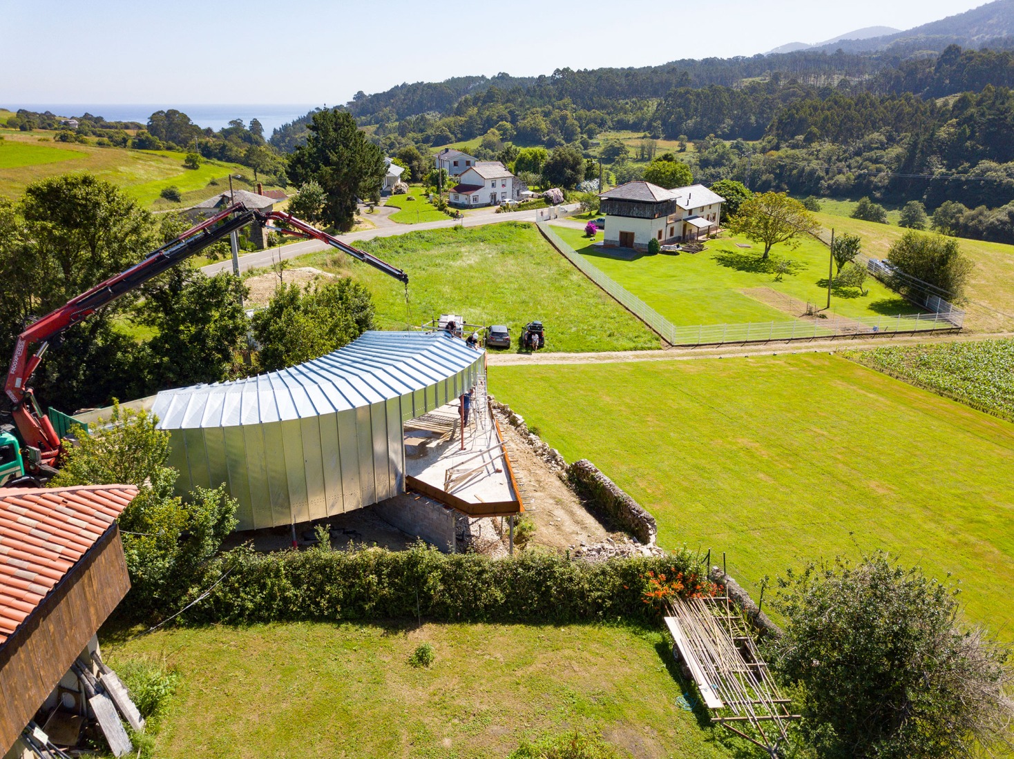 Vivienda unifamiliar «Big Fish» por F5 Proyectos y Arquitectura. Fotografía por Iván Morán. 