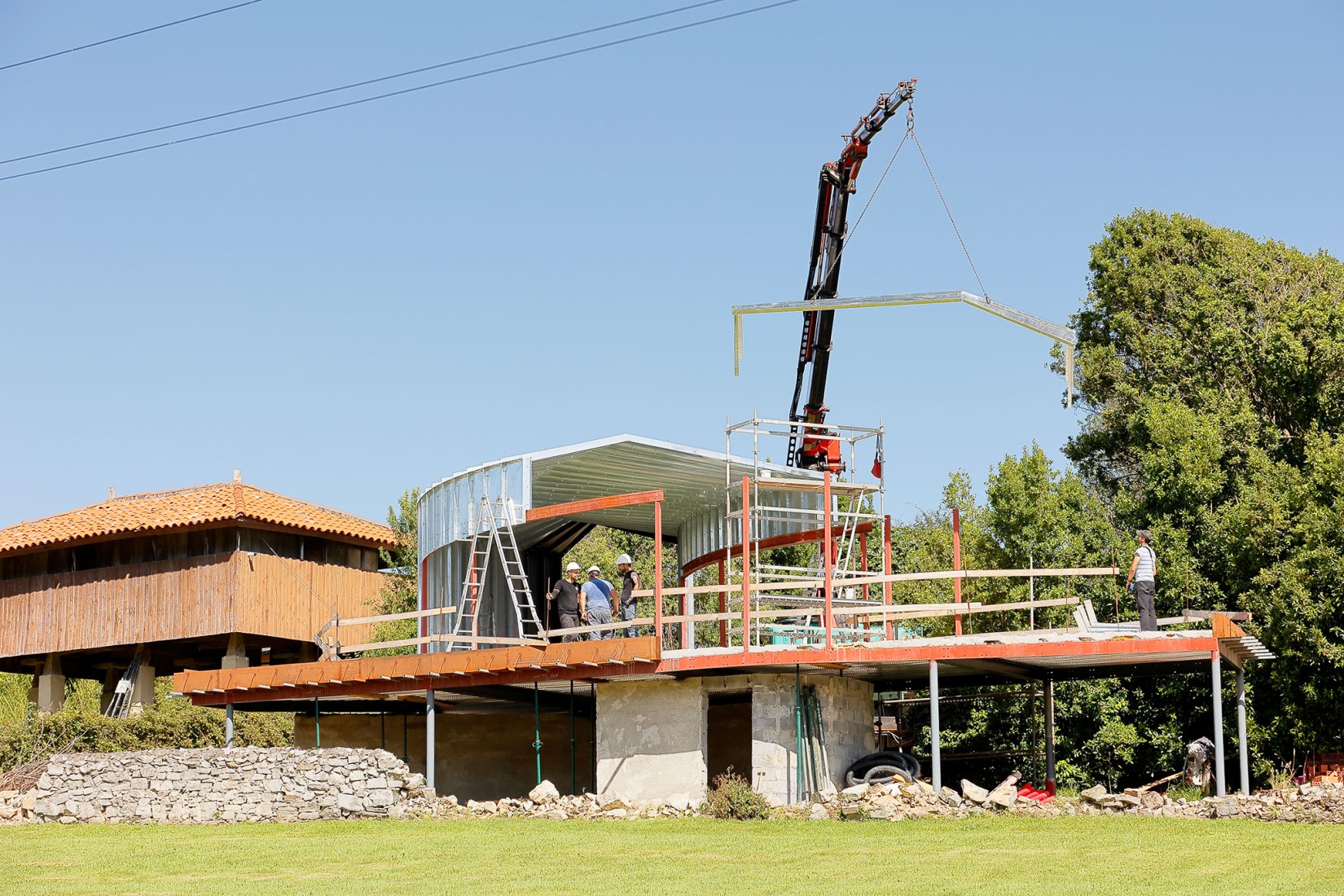 Vivienda unifamiliar «Big Fish» por F5 Proyectos y Arquitectura. Fotografía por Iván Morán. 