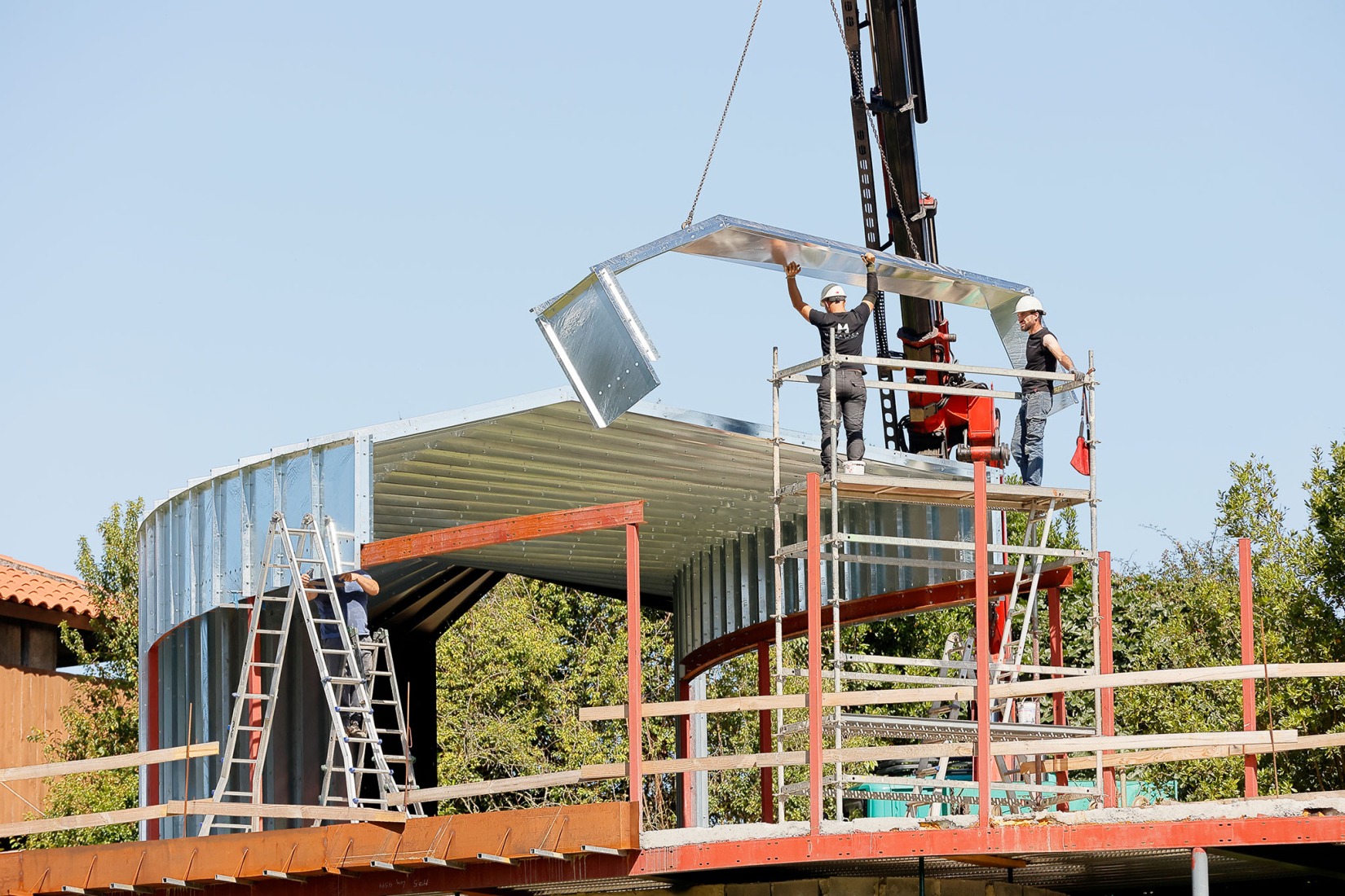 Vivienda unifamiliar «Big Fish» por F5 Proyectos y Arquitectura. Fotografía por Iván Morán. 