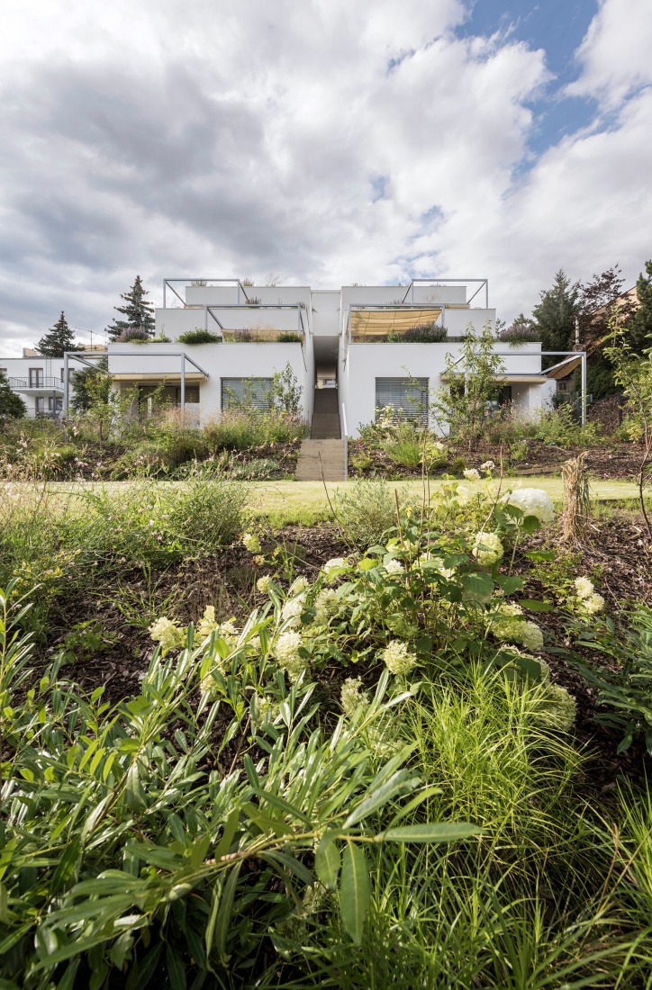 "Krč Terraced Twins" by Martin Cenek Architecture. Photograph by Martin Cenek.