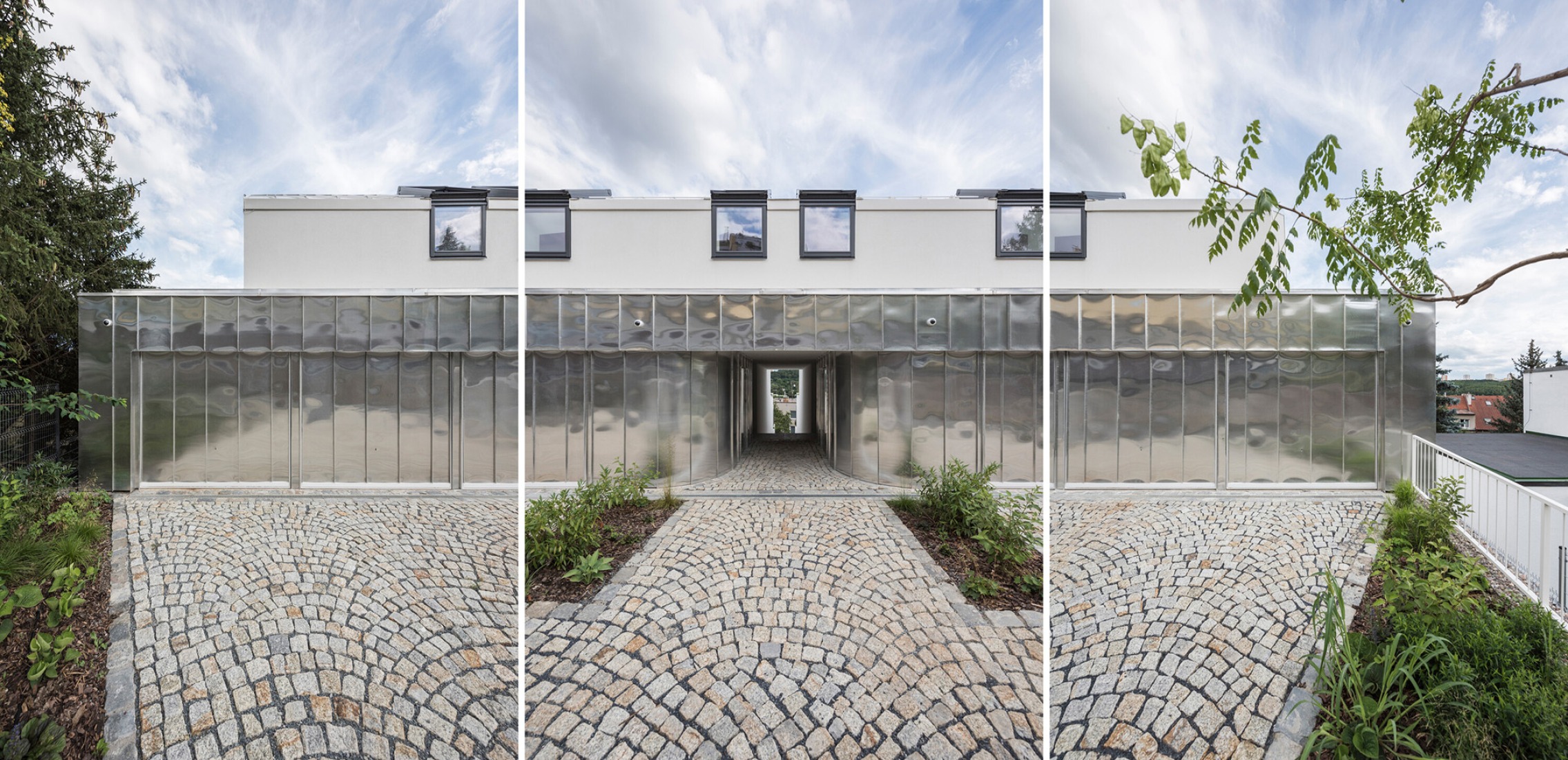 "Krč Terraced Twins" by Martin Cenek Architecture. Photograph by Martin Cenek.