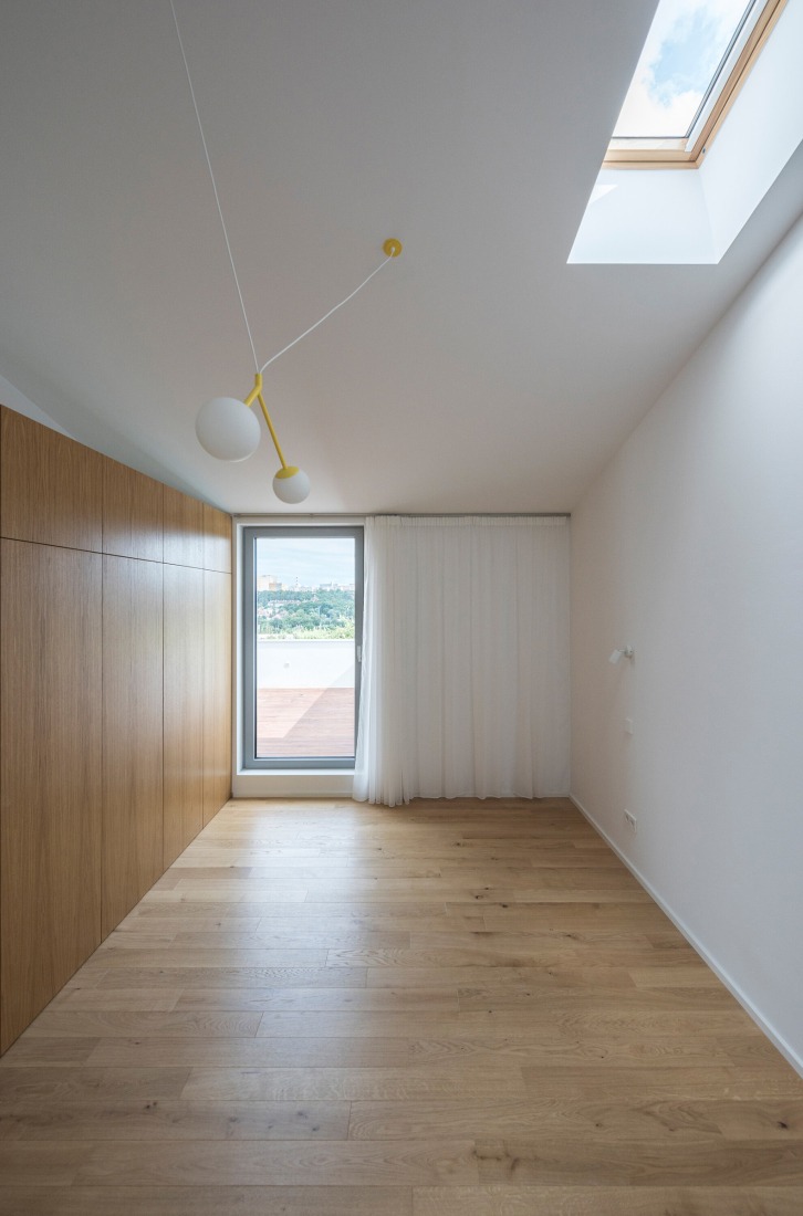 "Krč Terraced Twins" by Martin Cenek Architecture. Photograph by Martin Cenek.