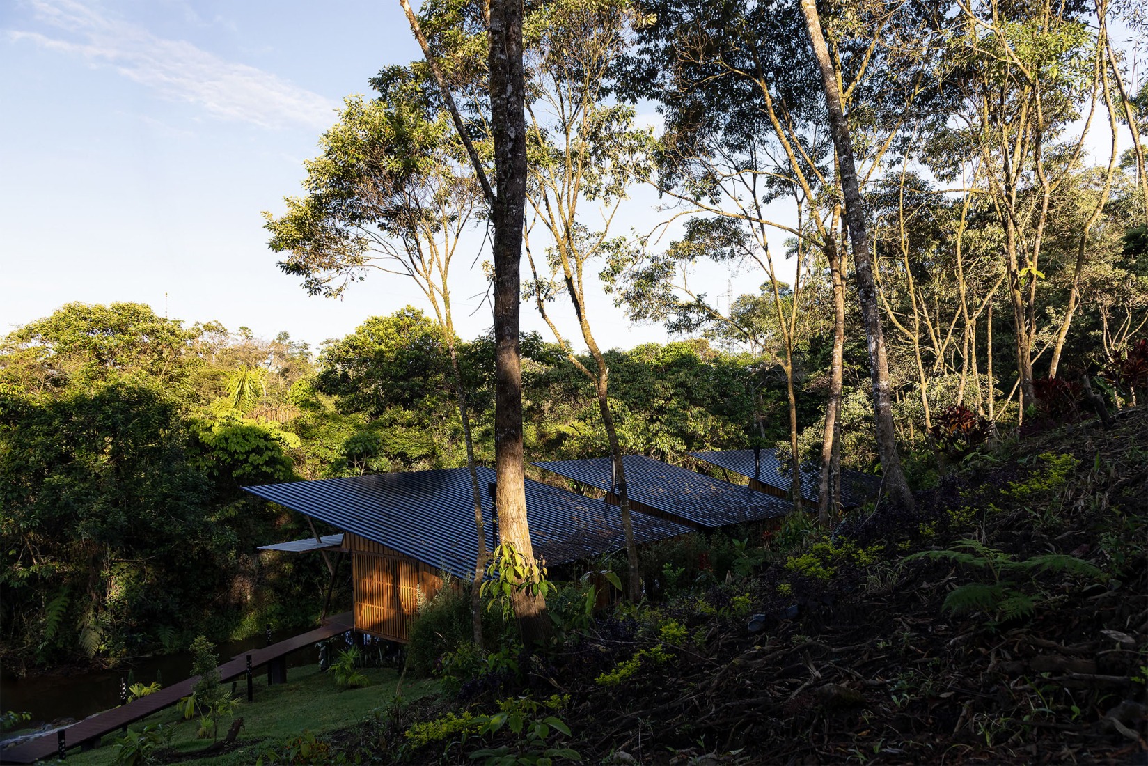 "Hoguera de Madera" by Mestizo Estudio Arquitectura. Photograph by JAG Studio.