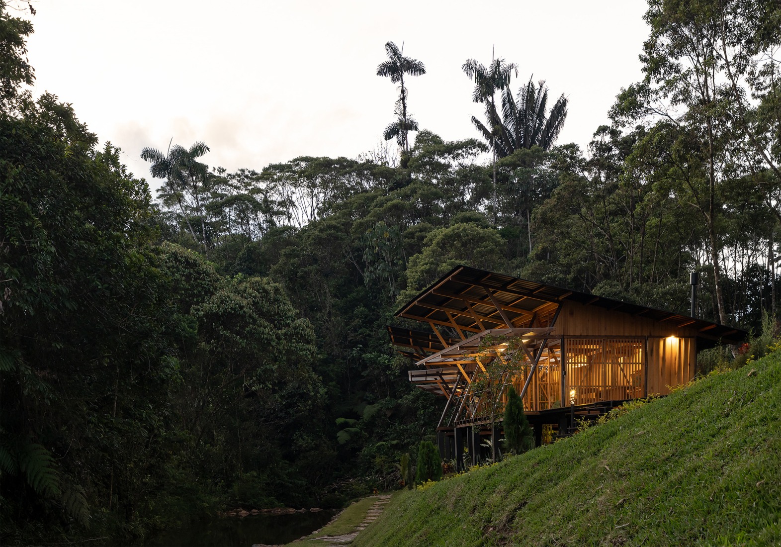 "Hoguera de Madera" by Mestizo Estudio Arquitectura. Photograph by JAG Studio.