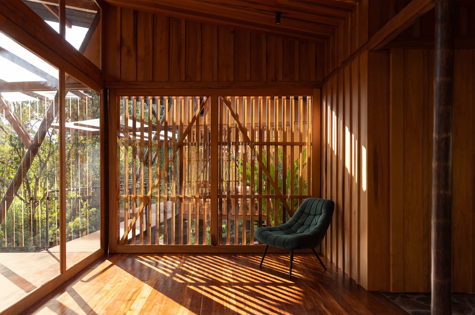 "Hoguera de Madera" by Mestizo Estudio Arquitectura. Photograph by JAG Studio.