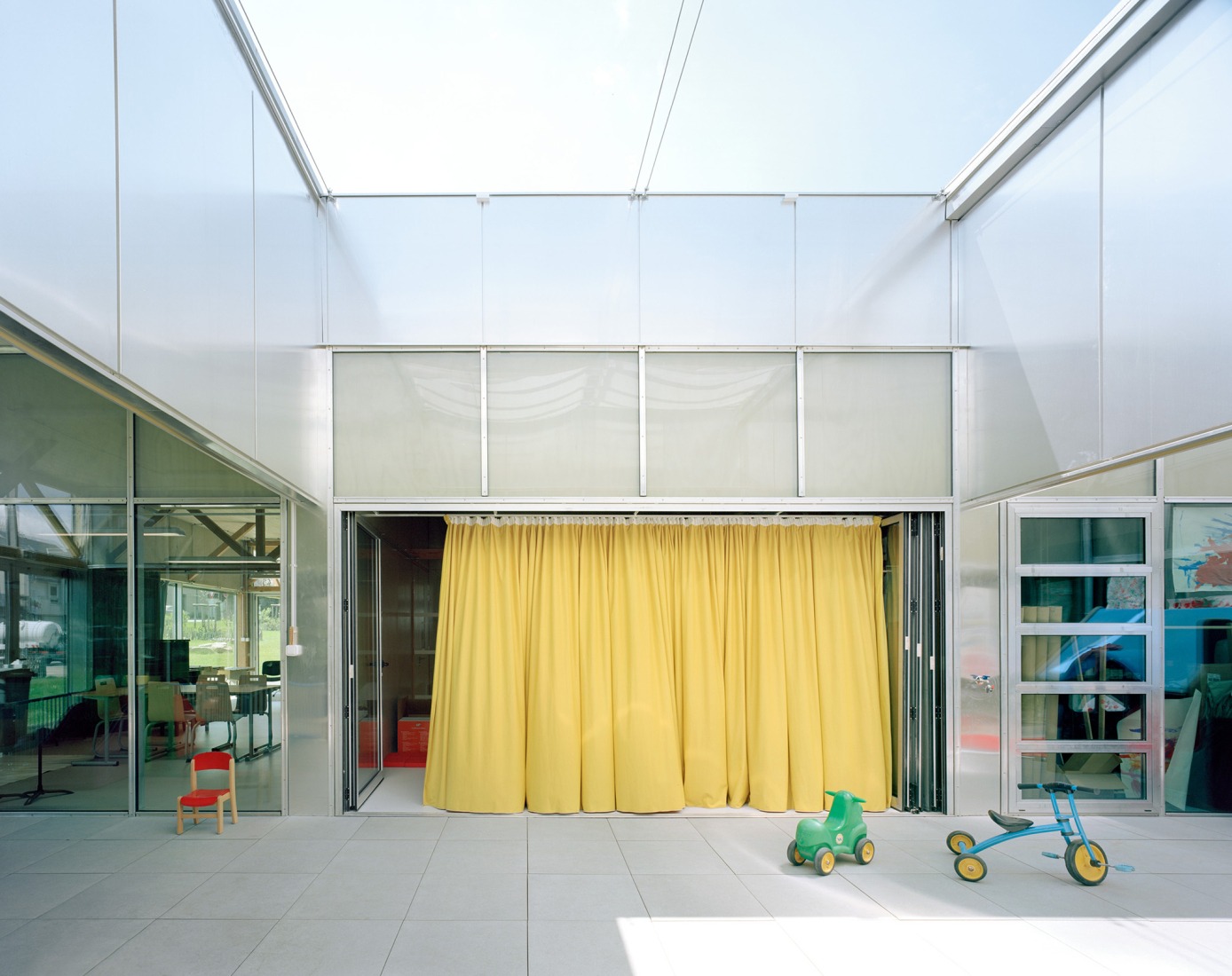 Centro Cultural Multiservicios Le Foirail. Fotografía por Maxime Delvaux.