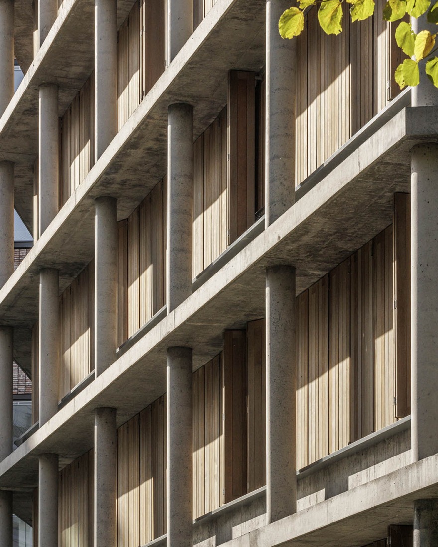 36 viviendas sociales por Nicolas Hugoo Architecture. Fotografía por 11h45.