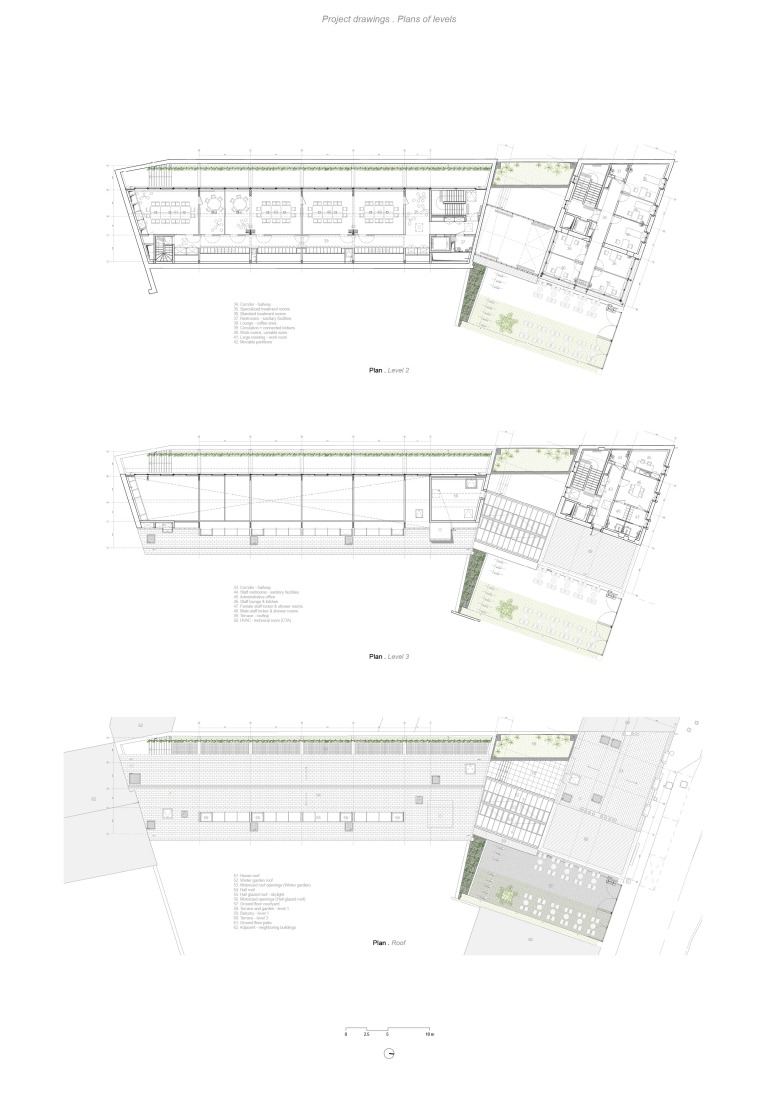 Floor plans. "Third Place Flow" by Office Zola architectes. 