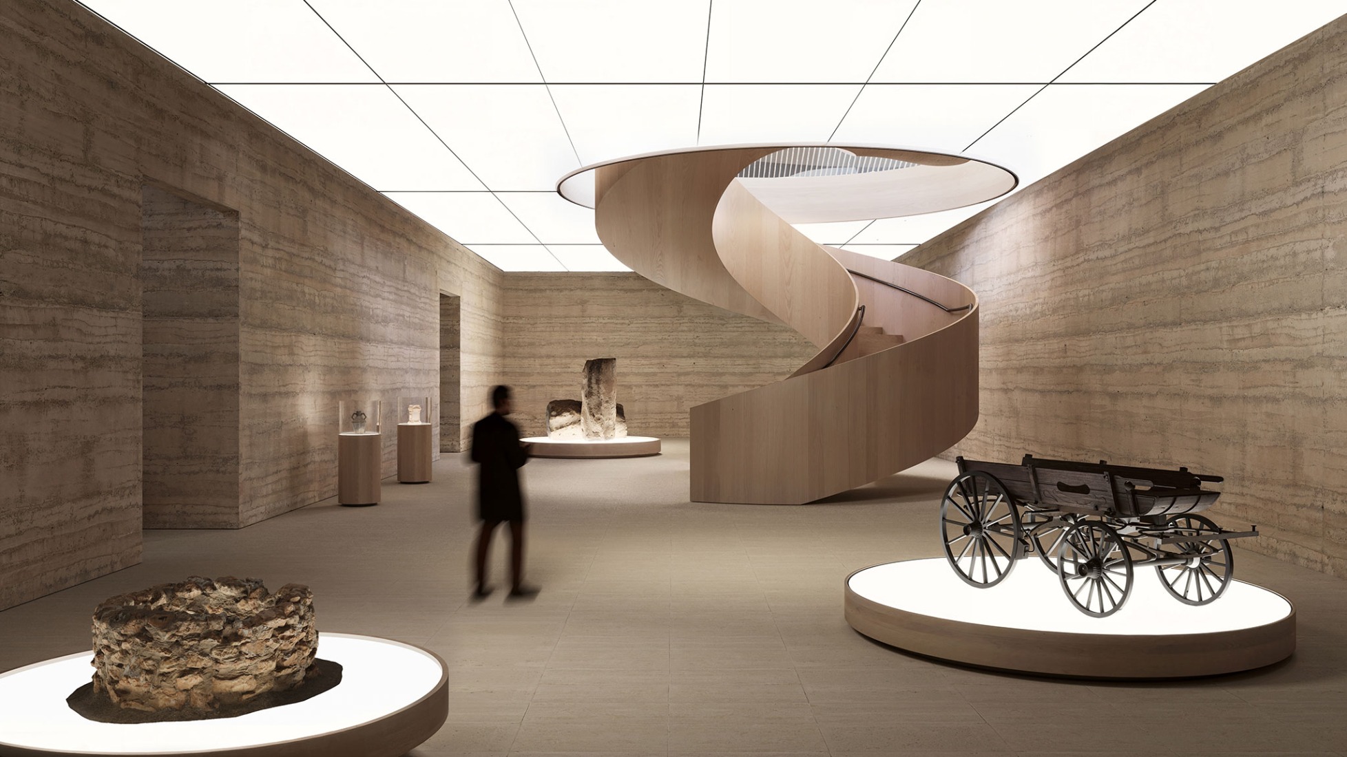 Museum Depot by Peter Pichler Architecture. Rendering courtesy of Peter Pichler Architecture.