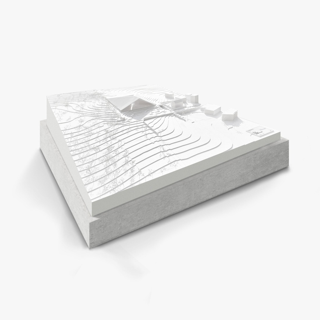 Model. Museum Depot by Peter Pichler Architecture. 