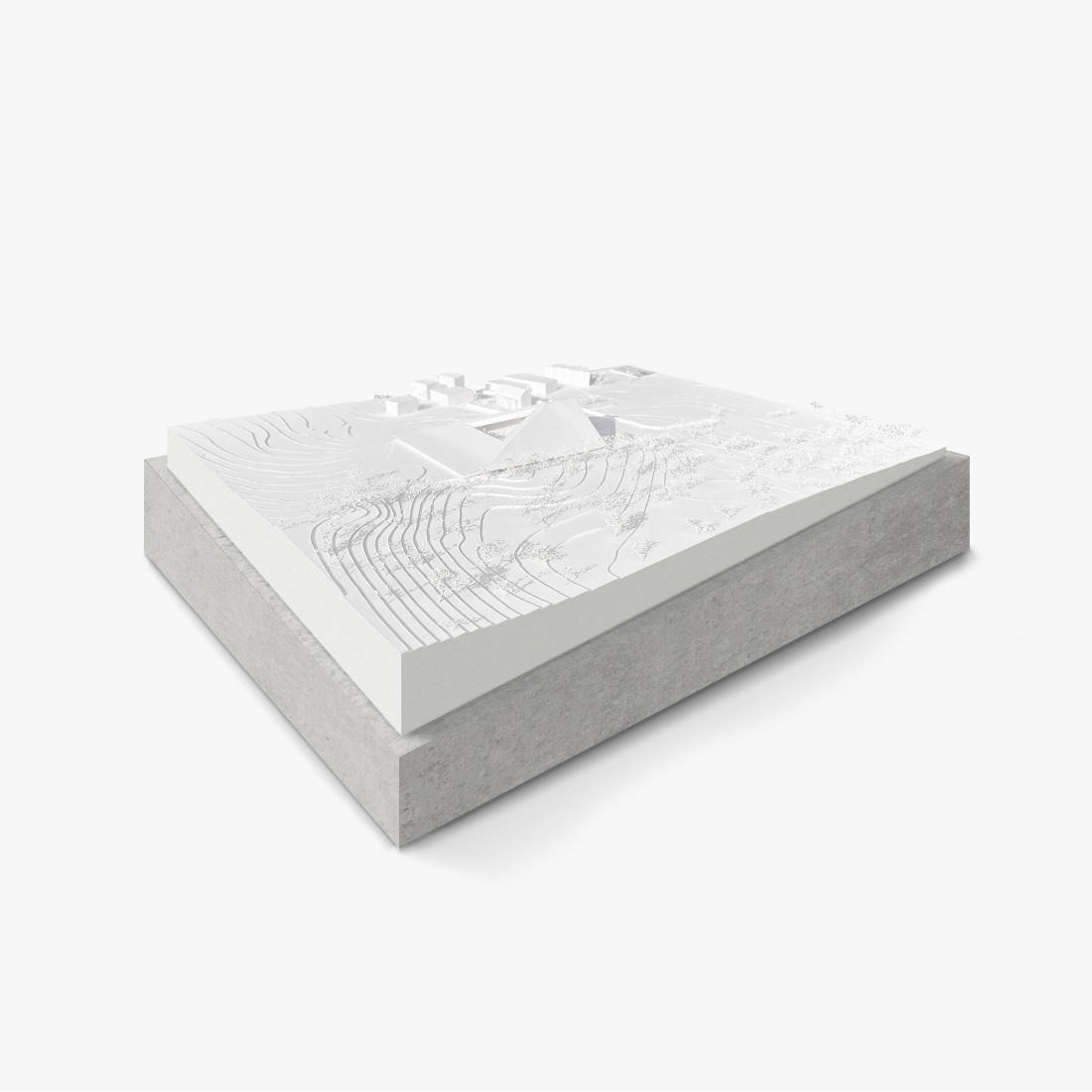 Model. Museum Depot by Peter Pichler Architecture. 