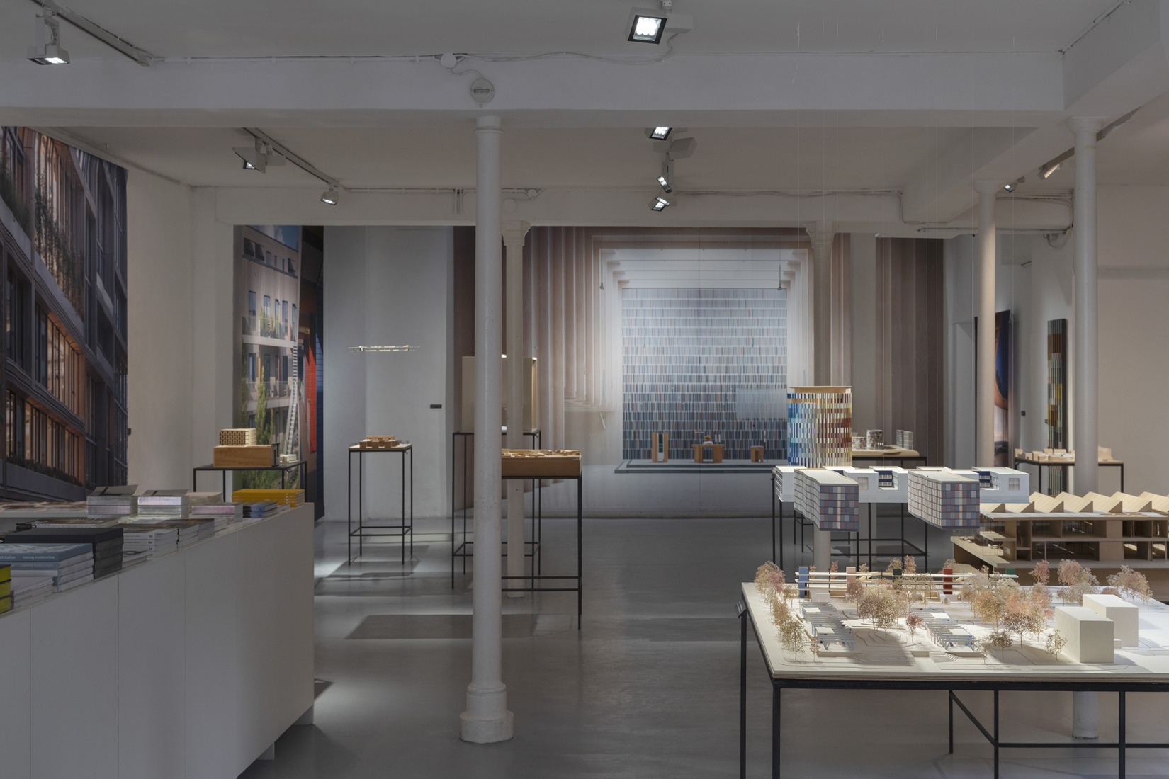 «matière en résonance» por sauerbruch hutton. Fotografía por Jan Bitter.