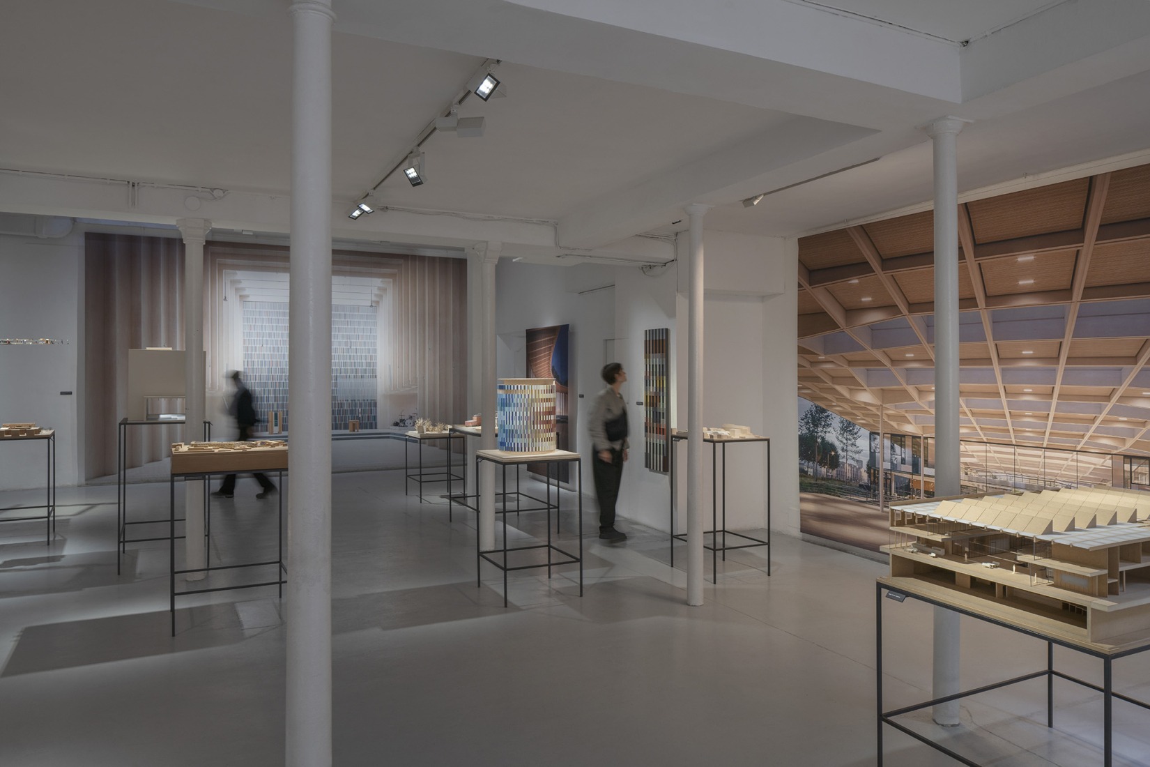 «matière en résonance» por sauerbruch hutton. Fotografía por Jan Bitter.