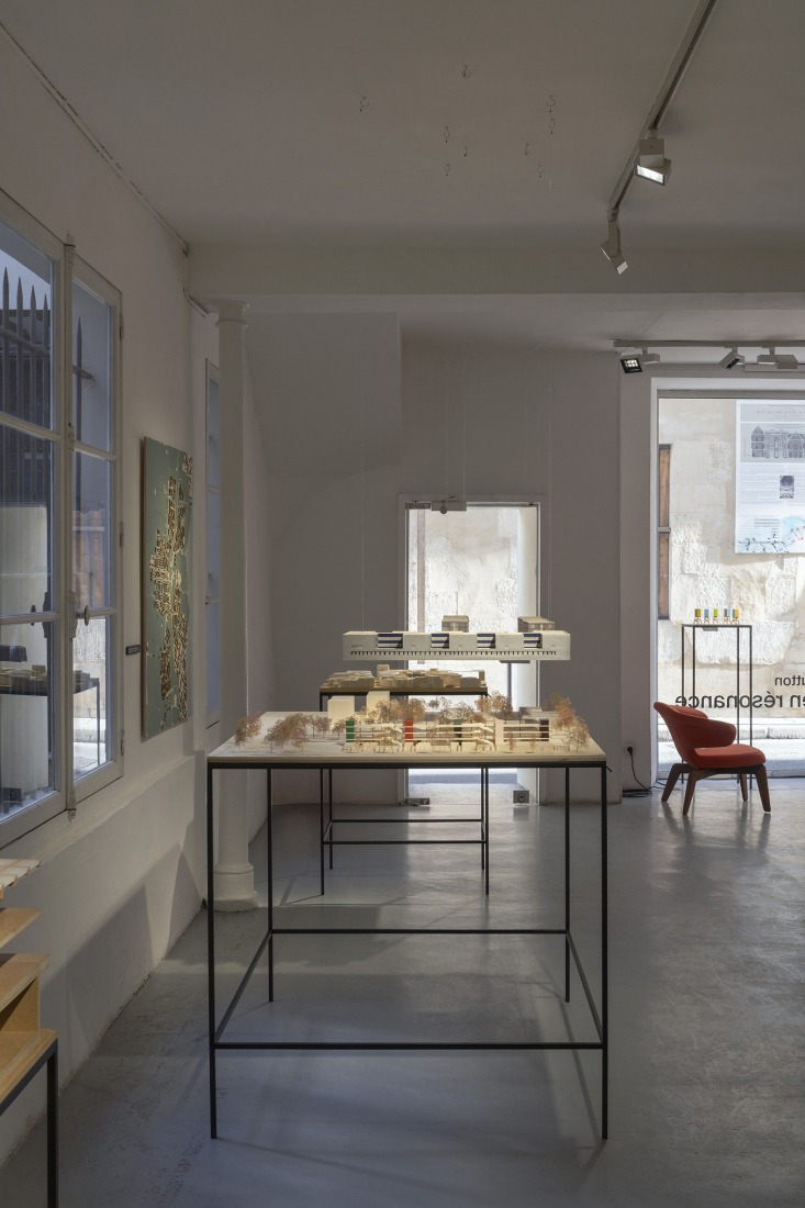 «matière en résonance» por sauerbruch hutton. Fotografía por Jan Bitter.