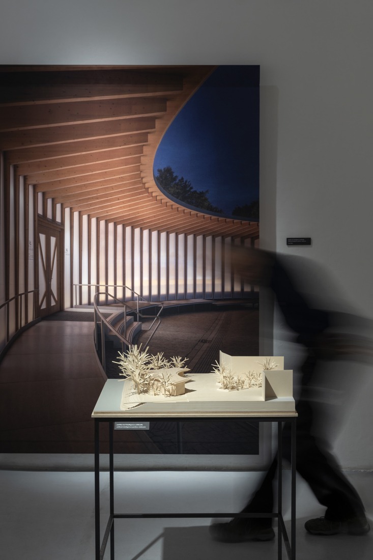 «matière en résonance» por sauerbruch hutton. Fotografía por Jan Bitter.