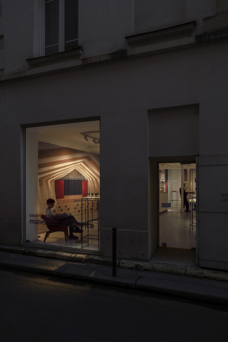 «matière en résonance» por sauerbruch hutton. Fotografía por Jan Bitter.